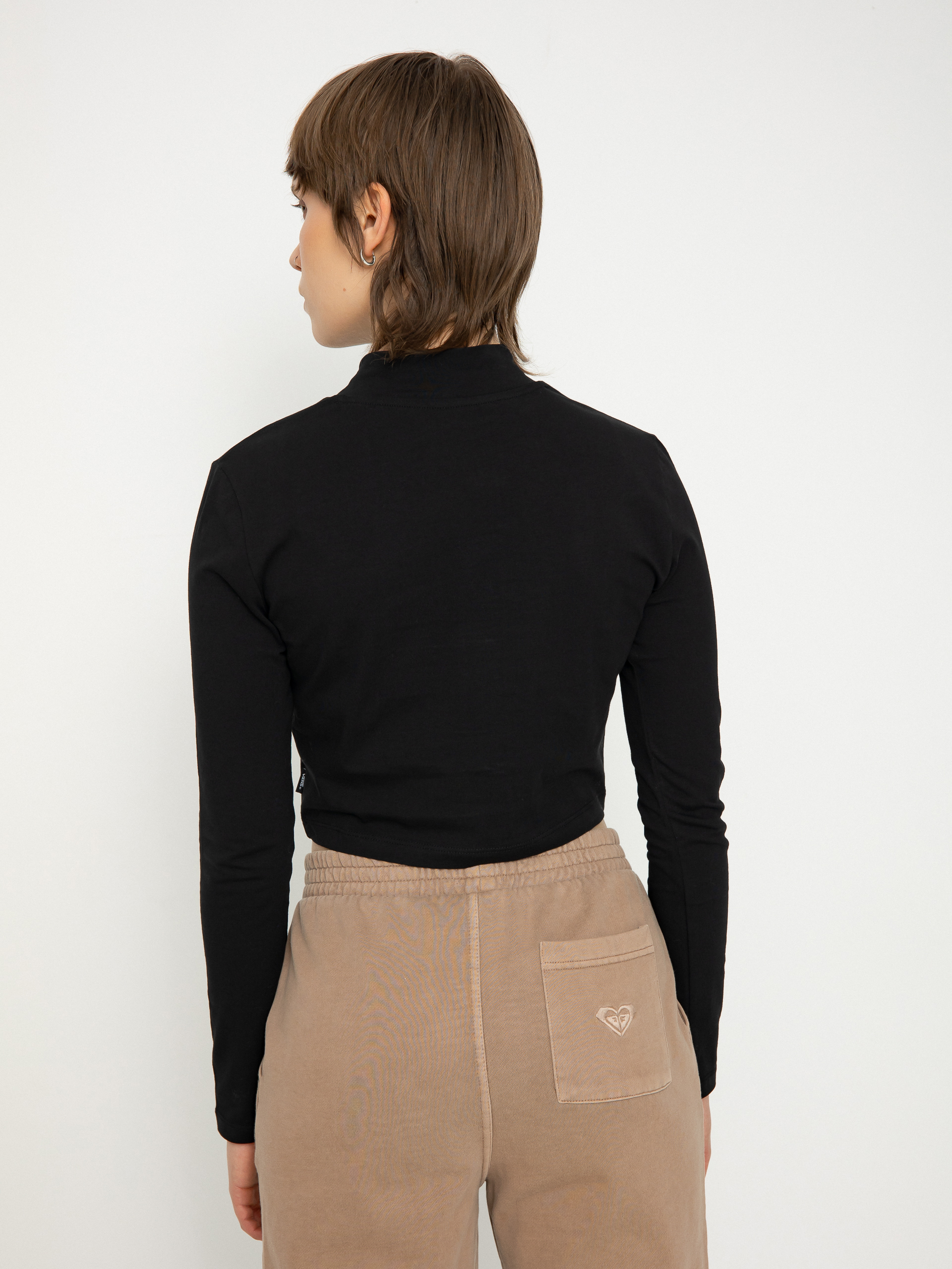 Блузи Vans Mini Mock Neck Wmn (program black)