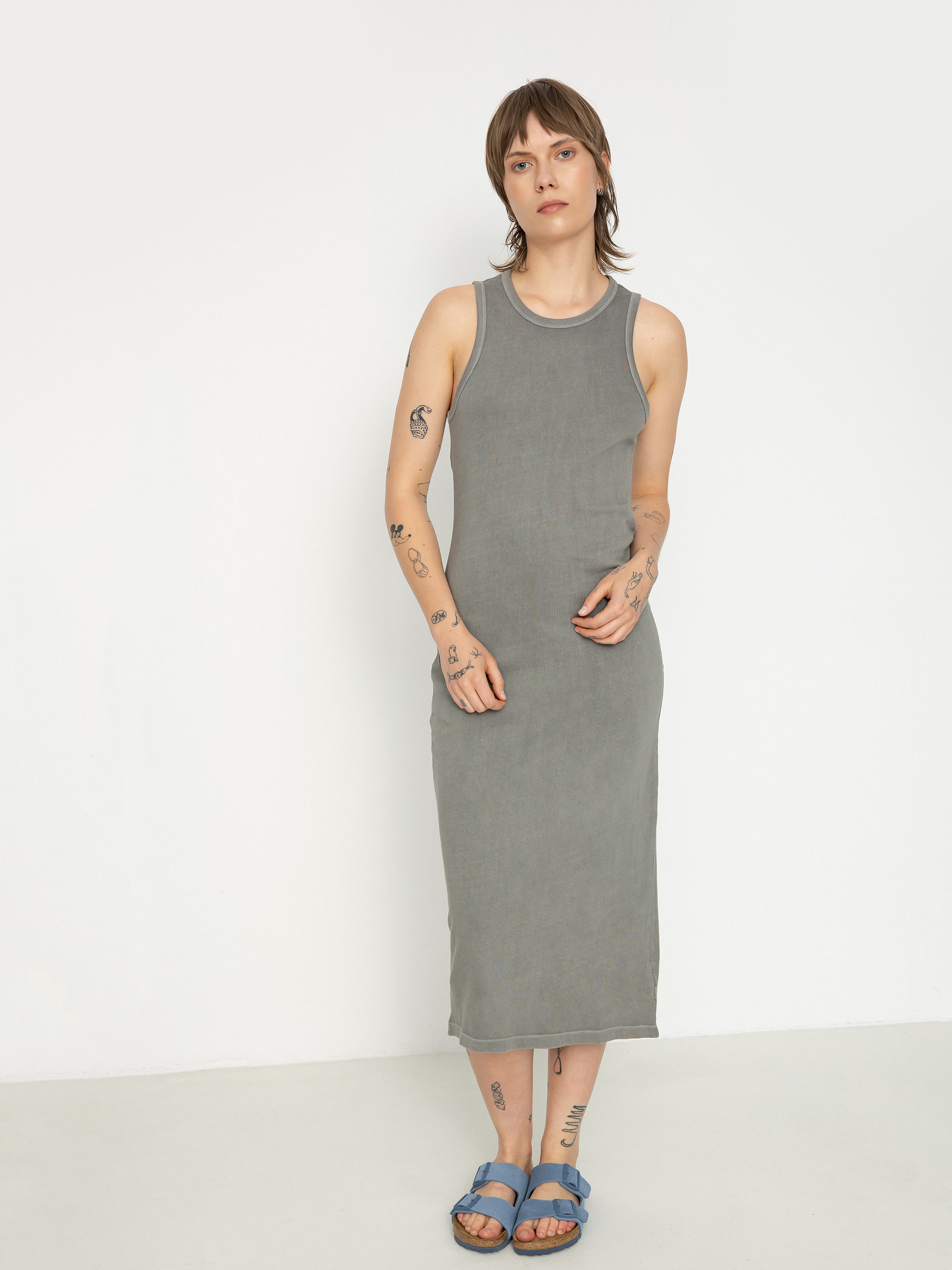 Рокля Brixton Carefree Organic Gd Tank Dress Wmn