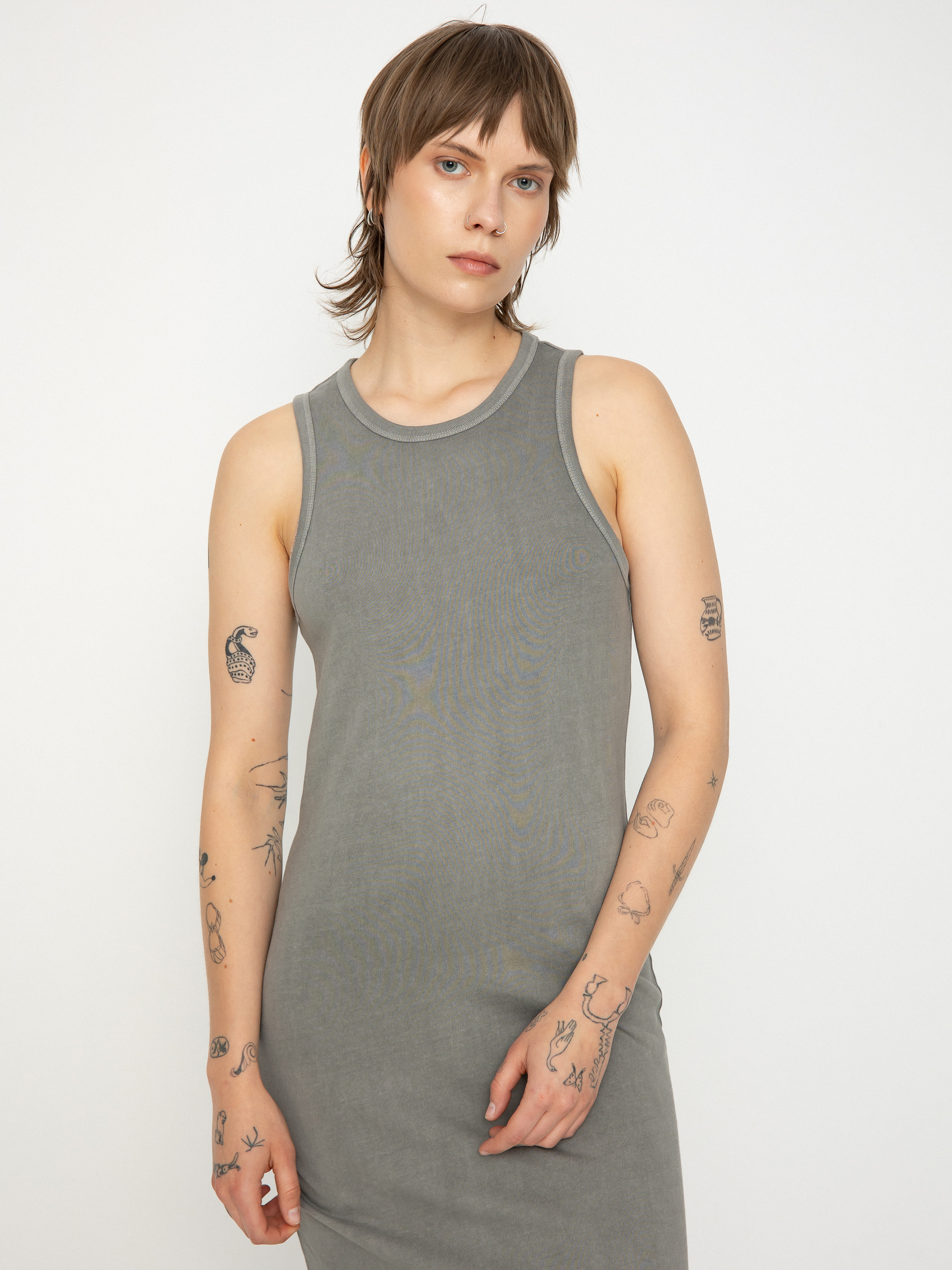Рокля Brixton Carefree Organic Gd Tank Dress Wmn (washed black)