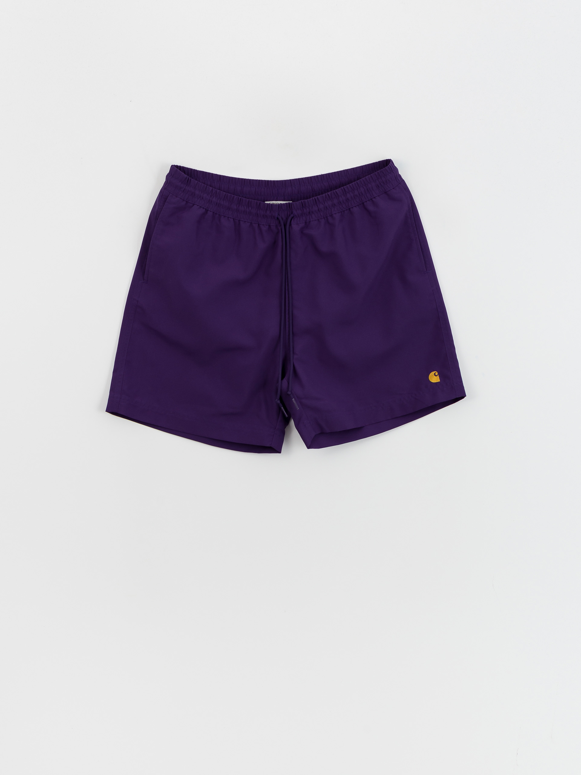 Къси панталони Carhartt WIP Chase Swim (tyrian/gold)