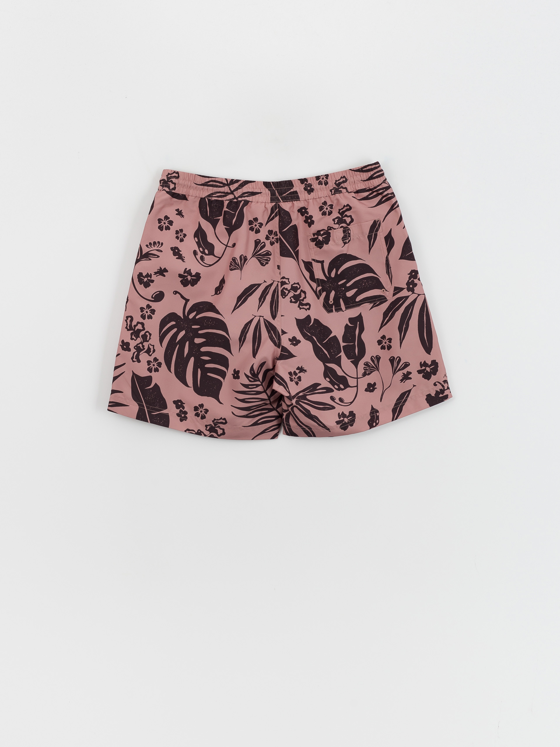 Къси панталони Carhartt WIP Slater Swim (woodblock print/glassy pink)