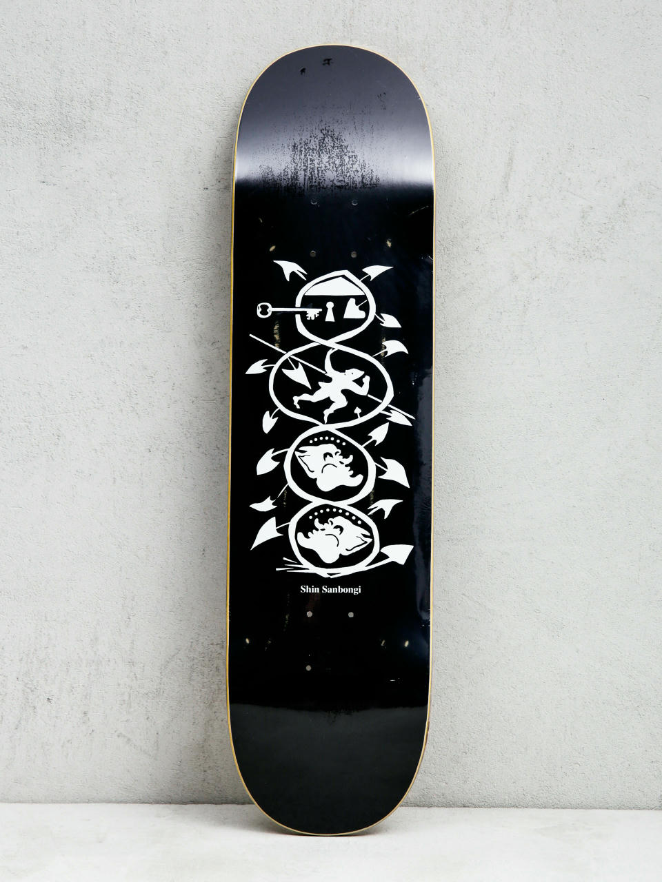 Дъска Polar Skate Shin Sanbongi The Spiral of Life (black)