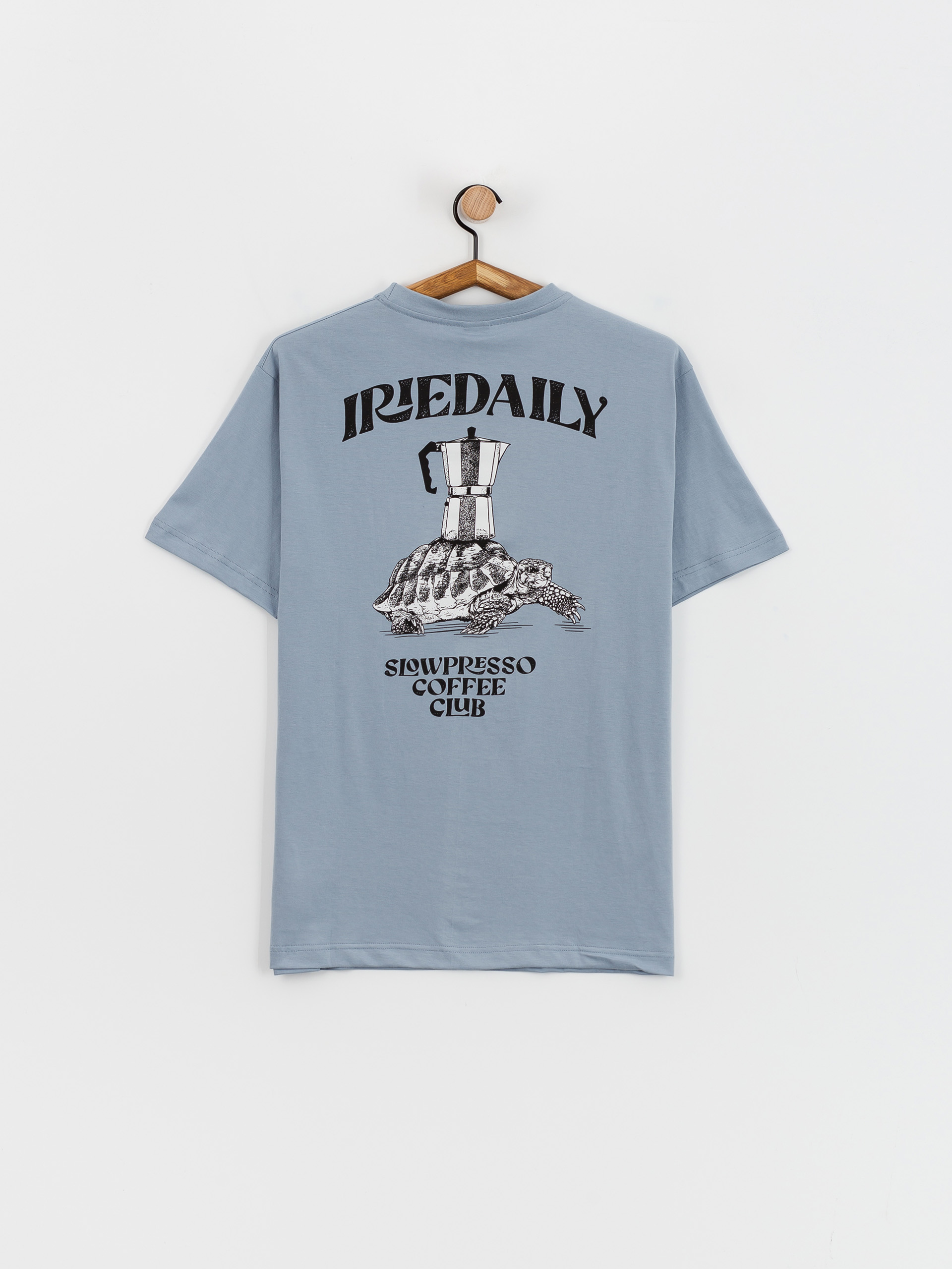 Тениска Iriedaily Slowpresso (light blue)