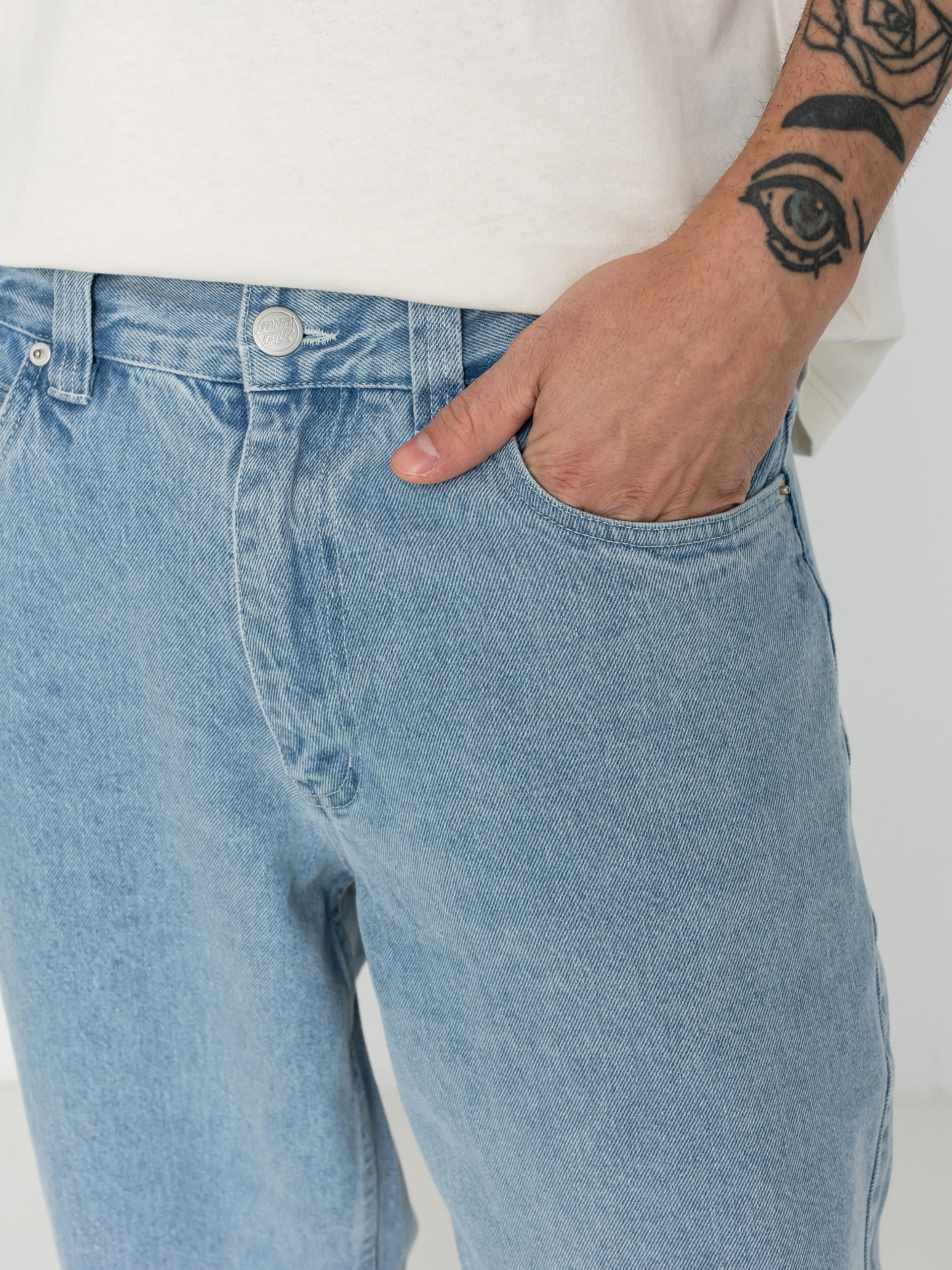 Панталони Santa Cruz Classic Label Jean (stone wash)