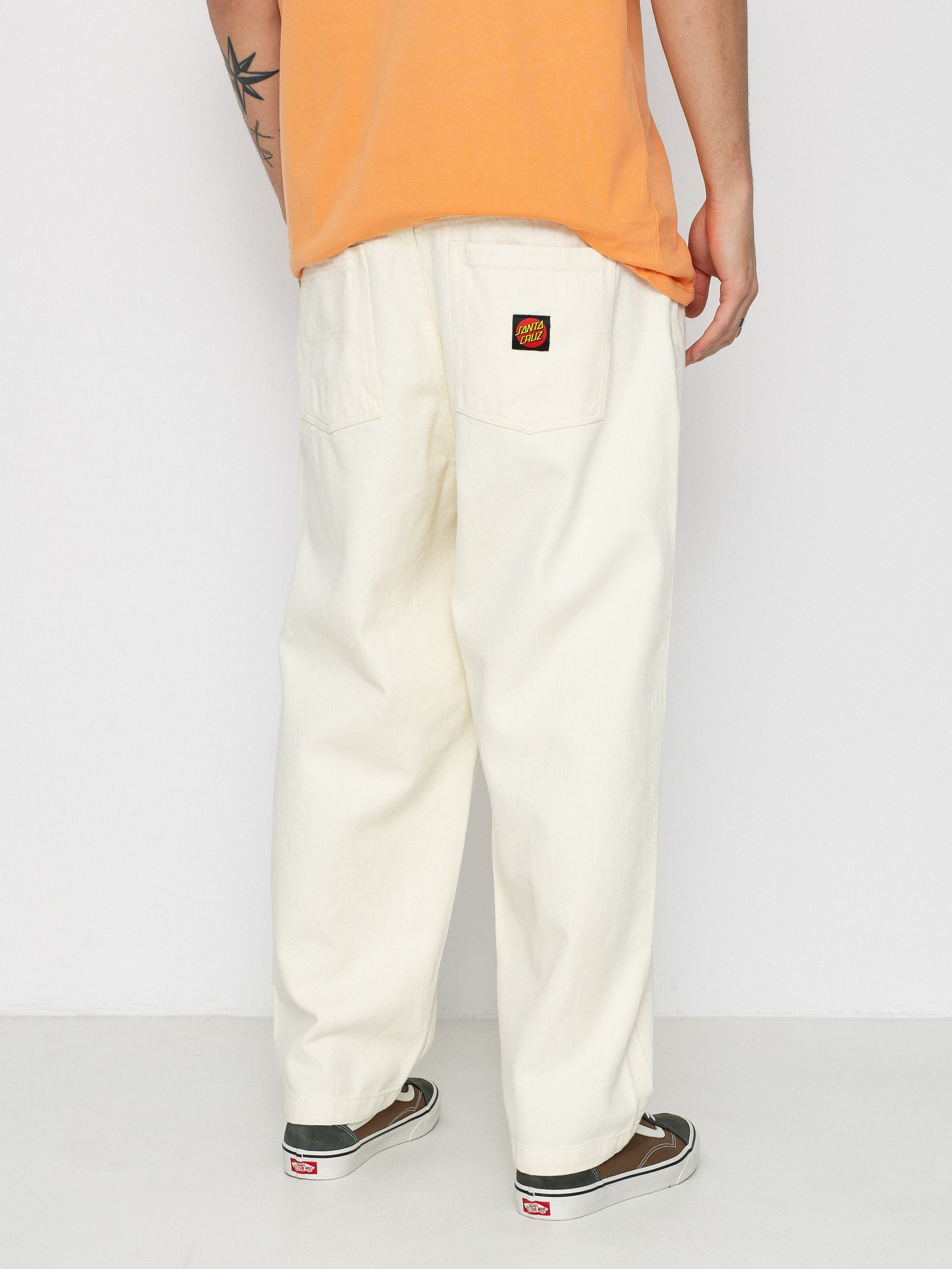 Панталони Santa Cruz Big Pant (optic white)