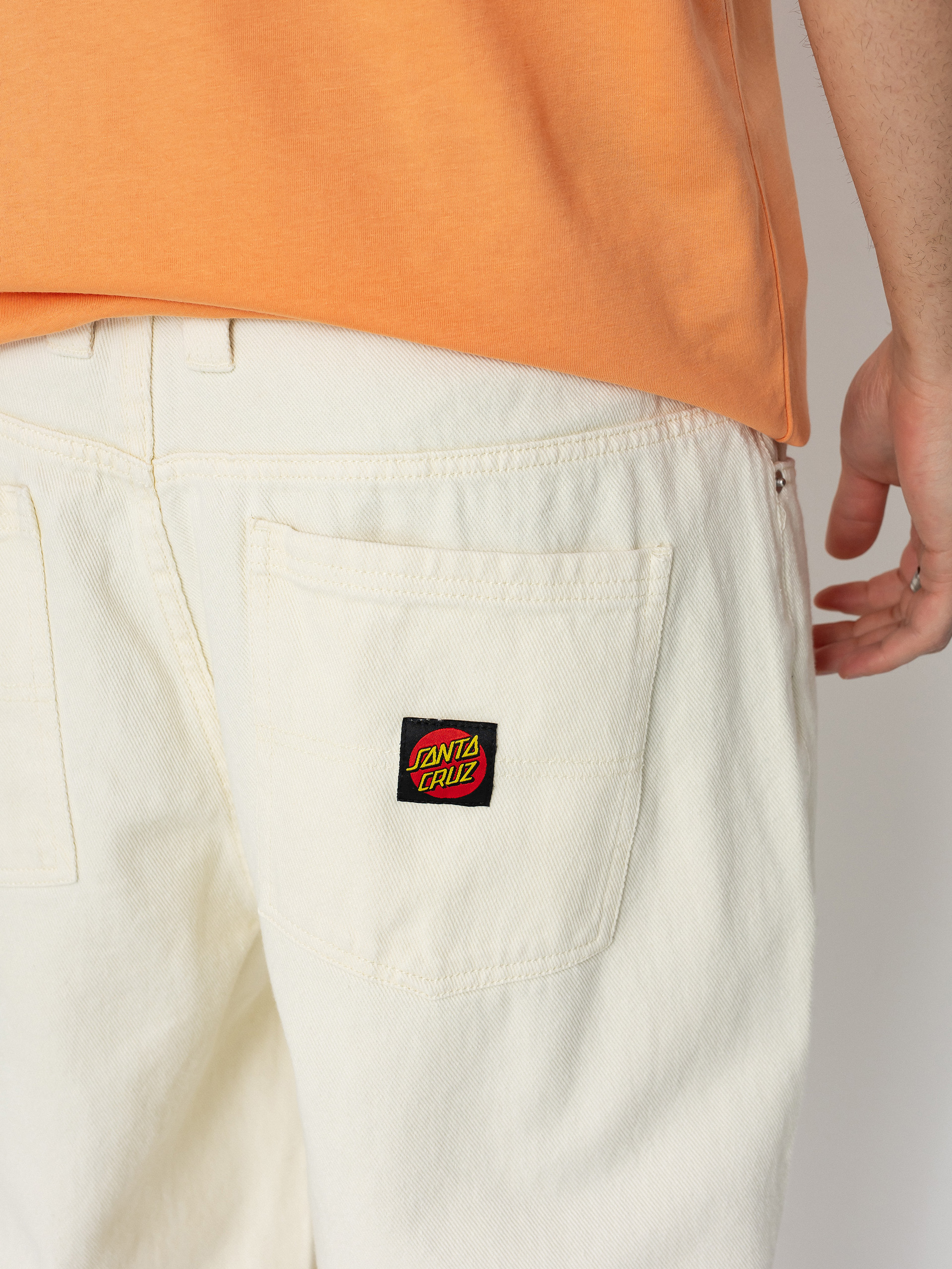 Панталони Santa Cruz Big Pant (optic white)