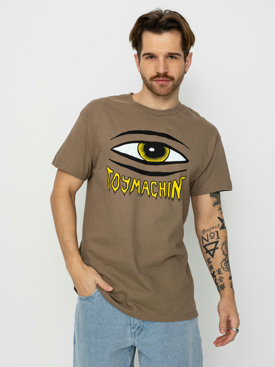 Тениска Toy Machine Eye Machine (khaki)