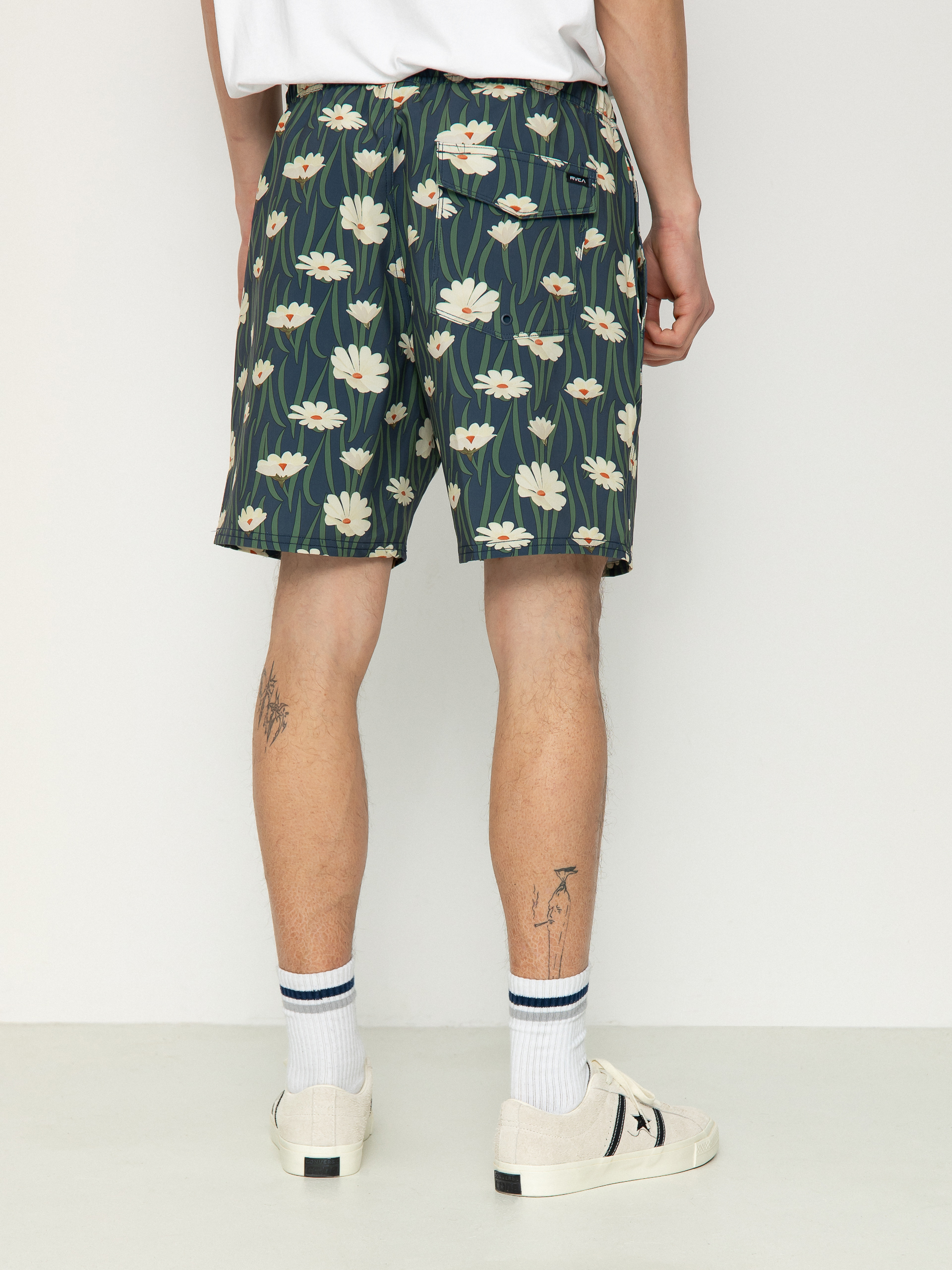 Плажни къси панталони RVCA Va Elastic (moody blue)