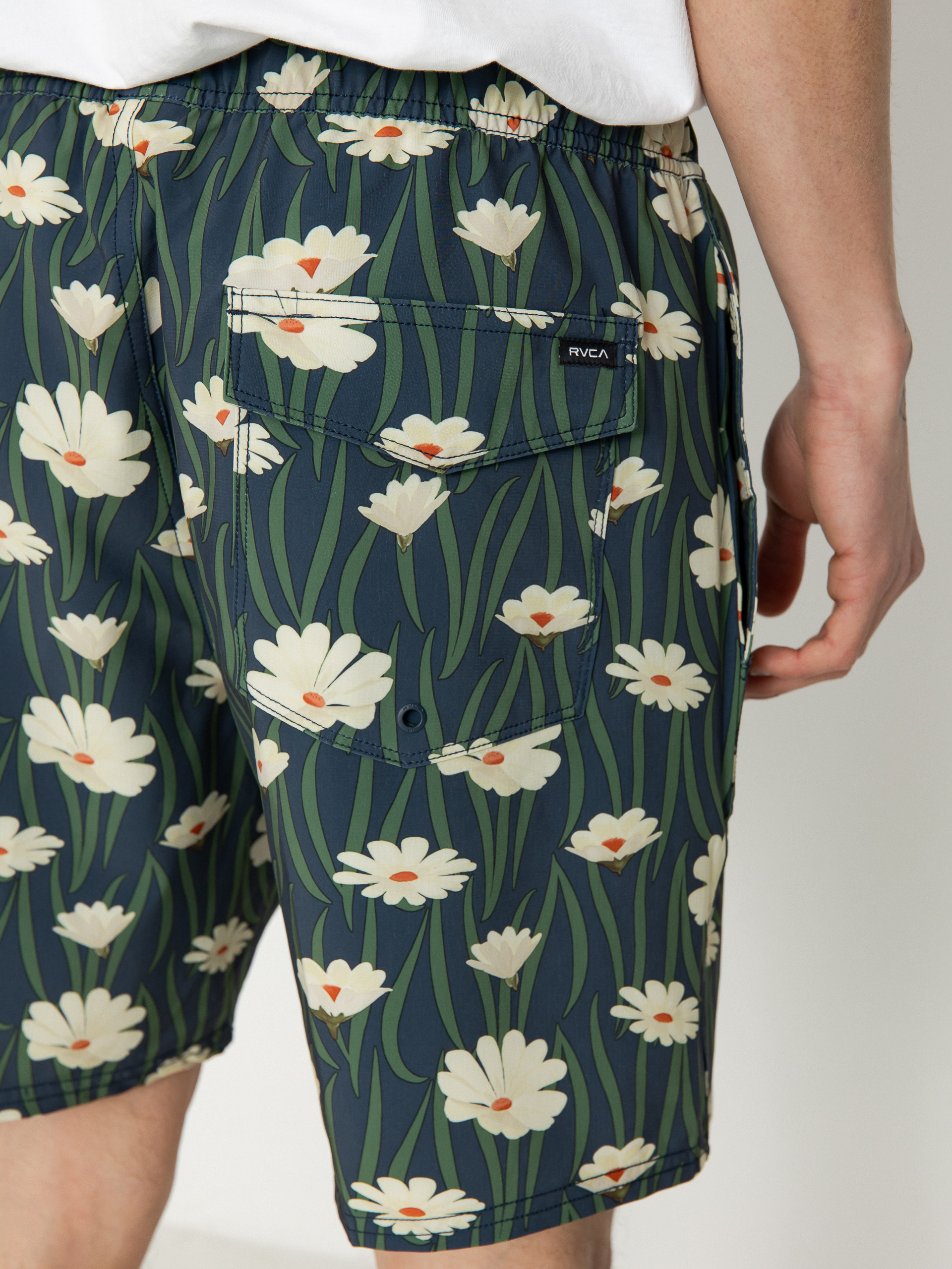 Плажни къси панталони RVCA Va Elastic (moody blue)