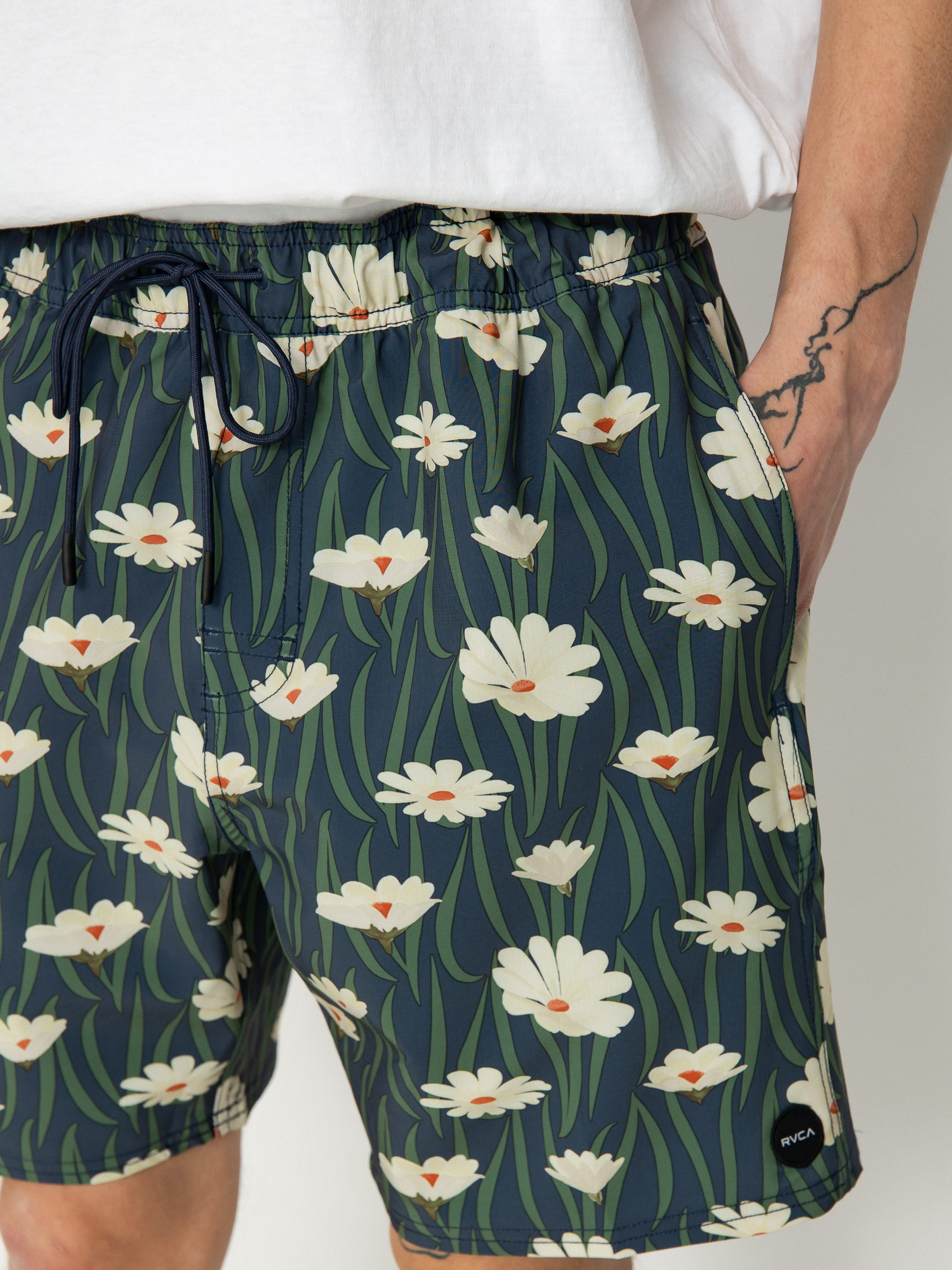 Плажни къси панталони RVCA Va Elastic (moody blue)