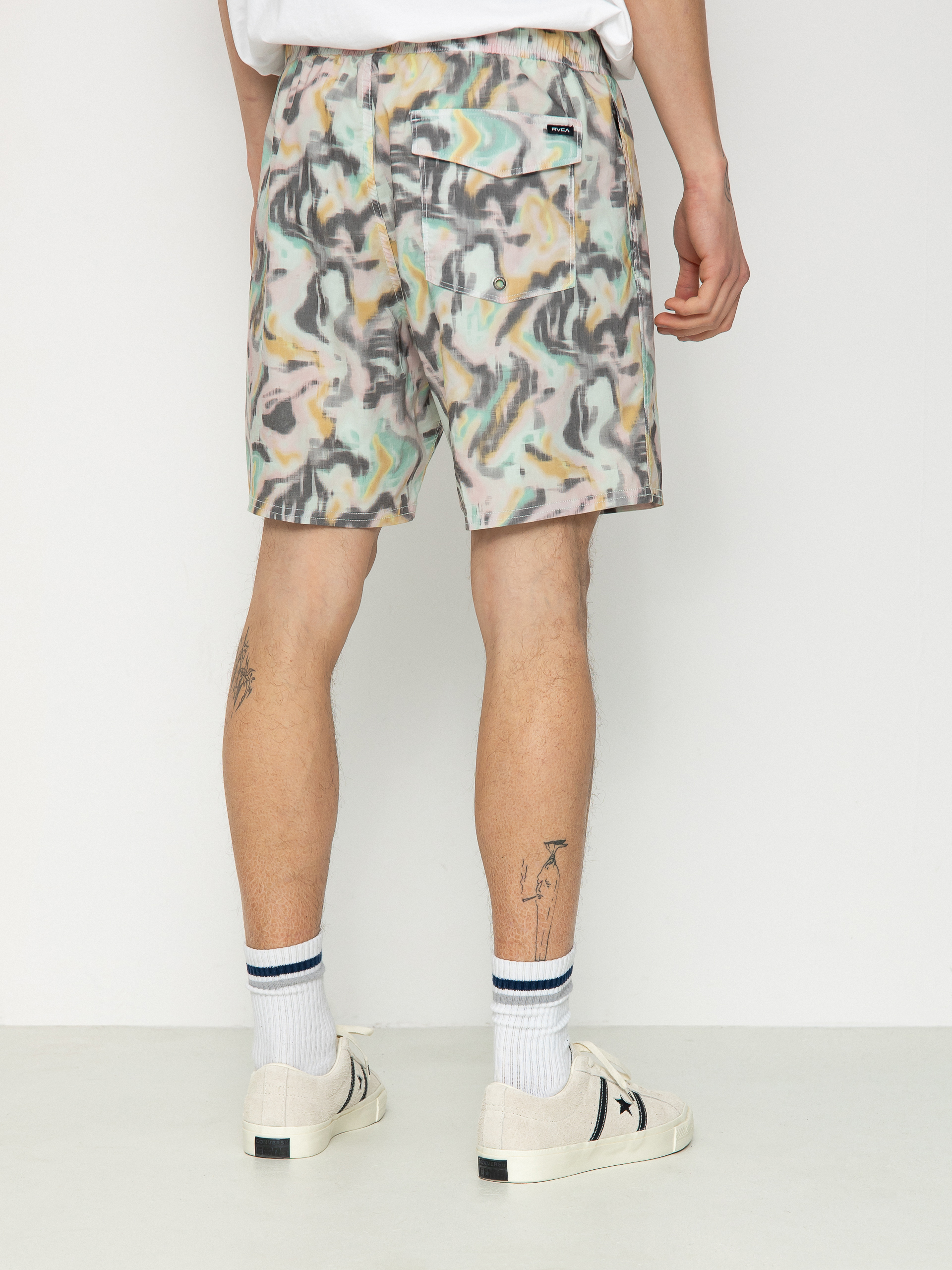 Плажни къси панталони RVCA Manic Elastic (light blue)