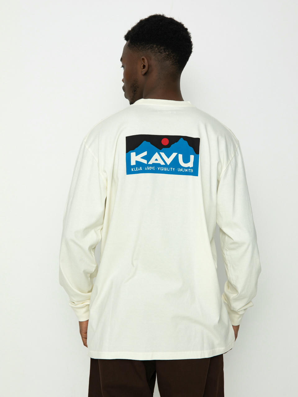 Тениска Kavu LS Etch Art (off white)