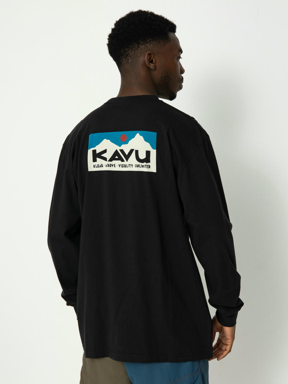 Тениска Kavu LS Etch Art (black)