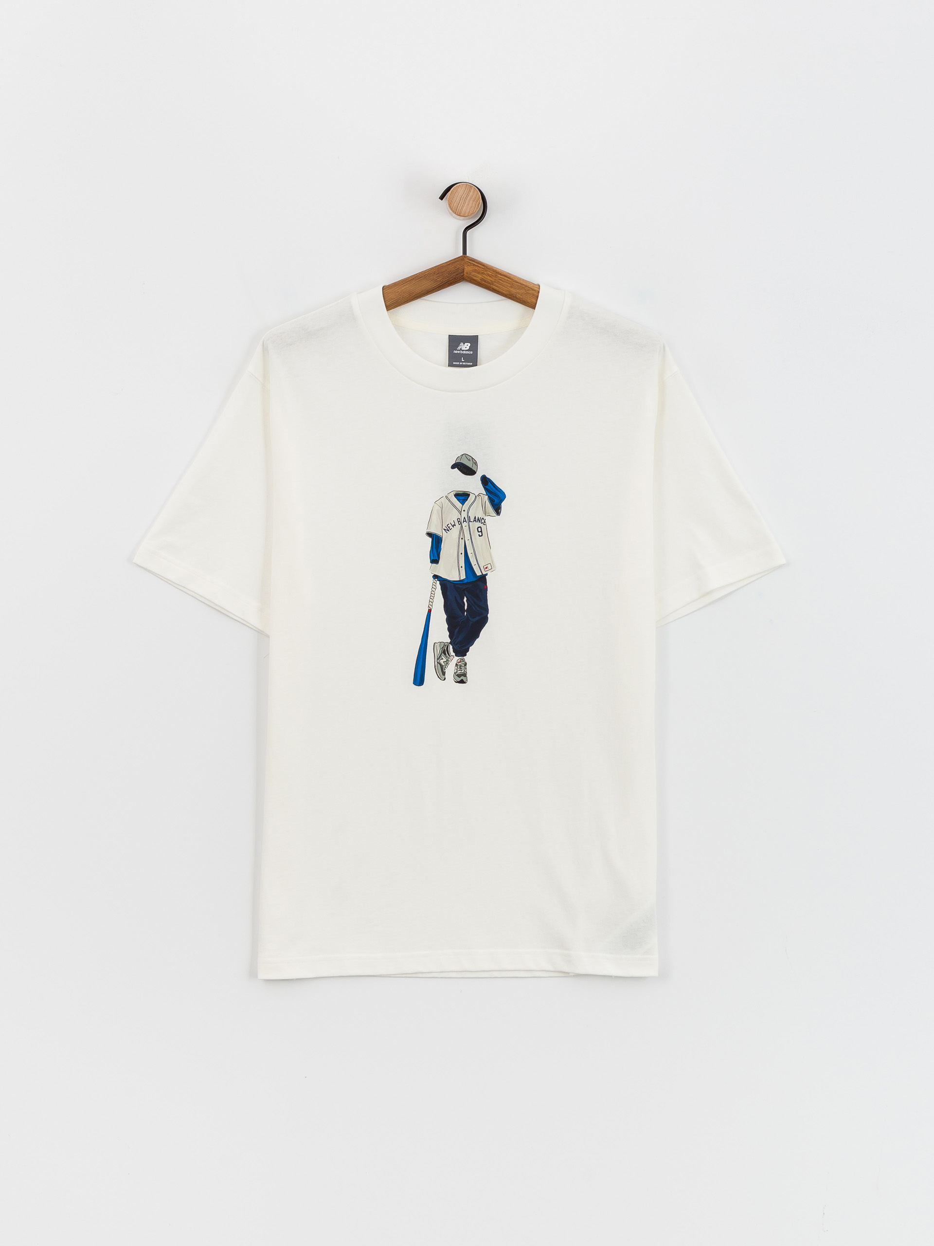 Тениска New Balance Athletics Baseball (sea salt)