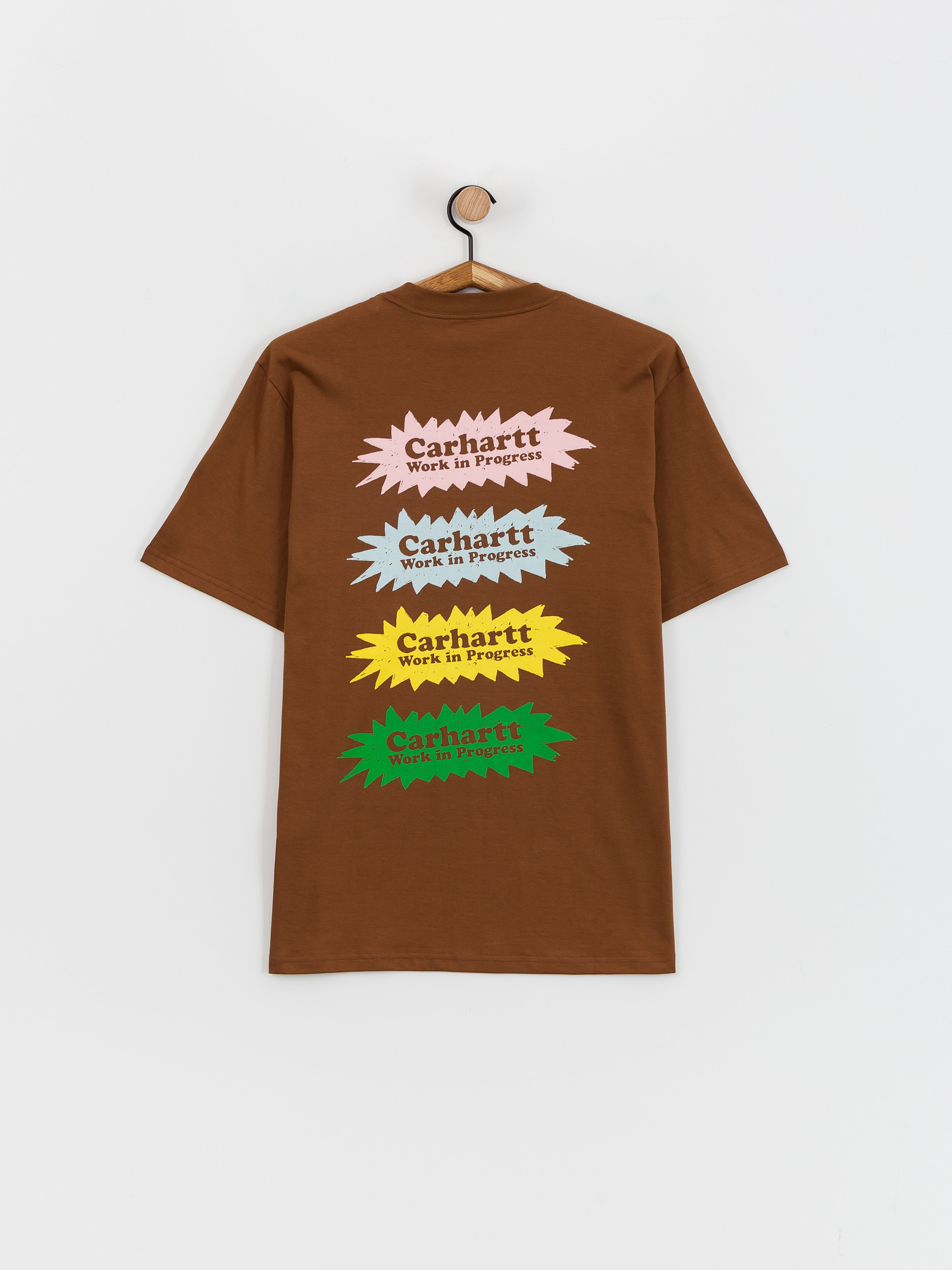 Тениска Carhartt WIP Bam (hamilton brown)