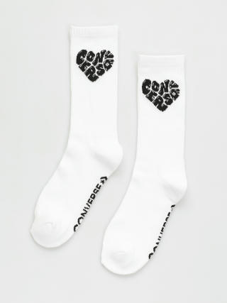Чорапи Converse Heart Logo Crew Wmn (white)