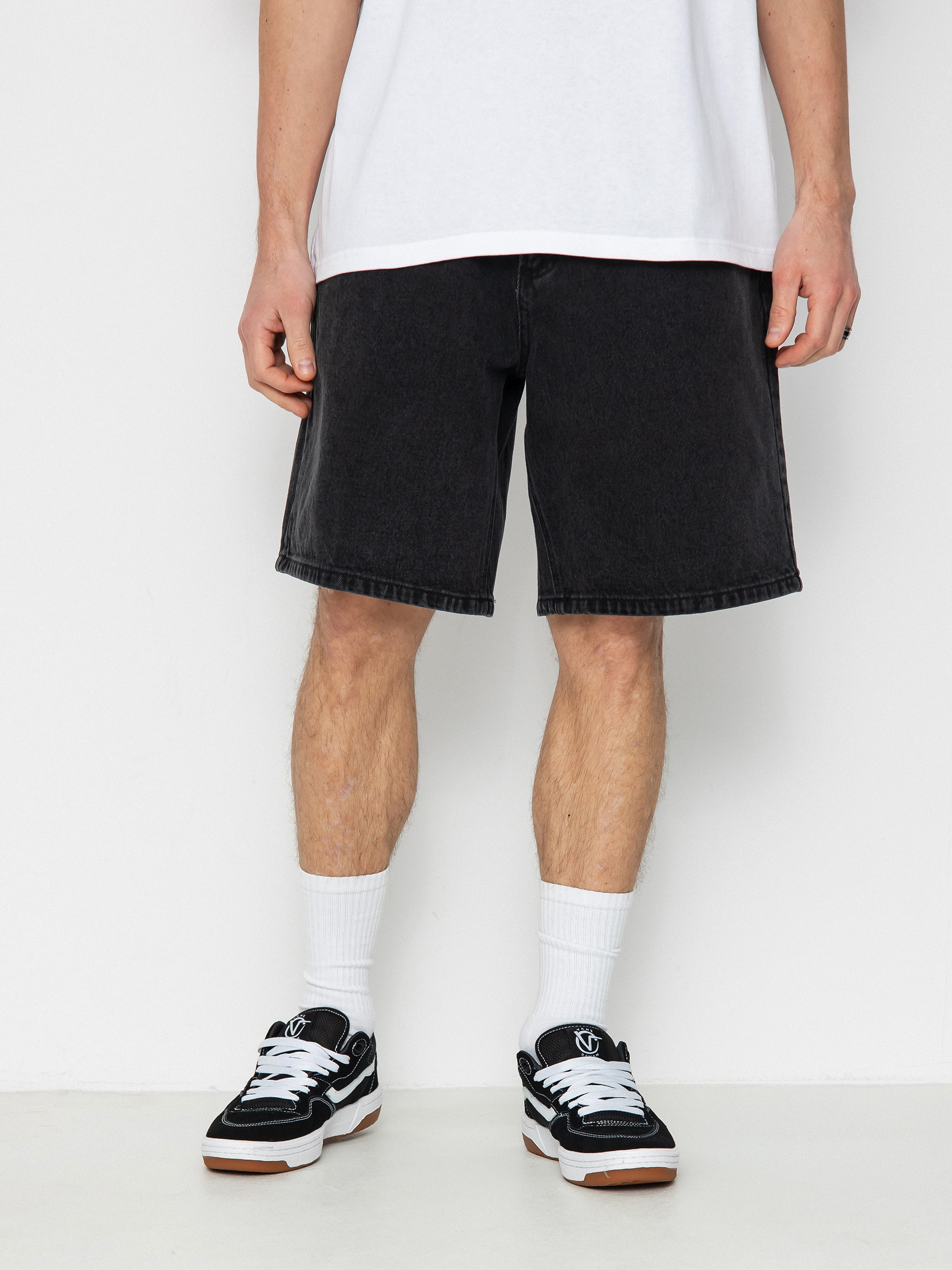 u041au044au0441u0438 u043fu0430u043du0442u0430u043bu043eu043du0438 OBEY Bigwig Baggy Denim (faded black)