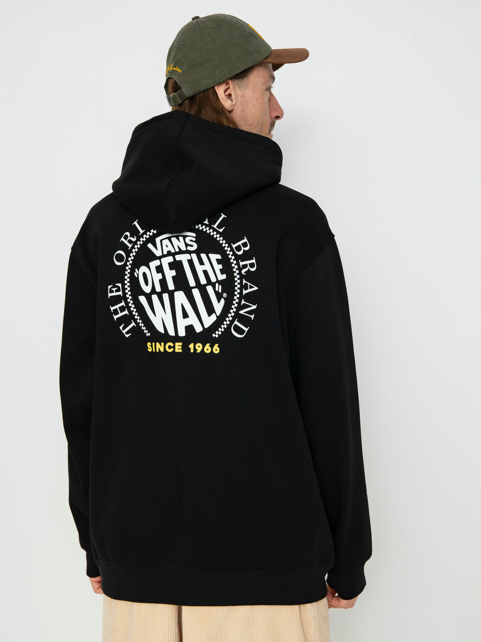 Суитшърт с качулка Vans Vans Circle Loose Fit Fleece HD (black)