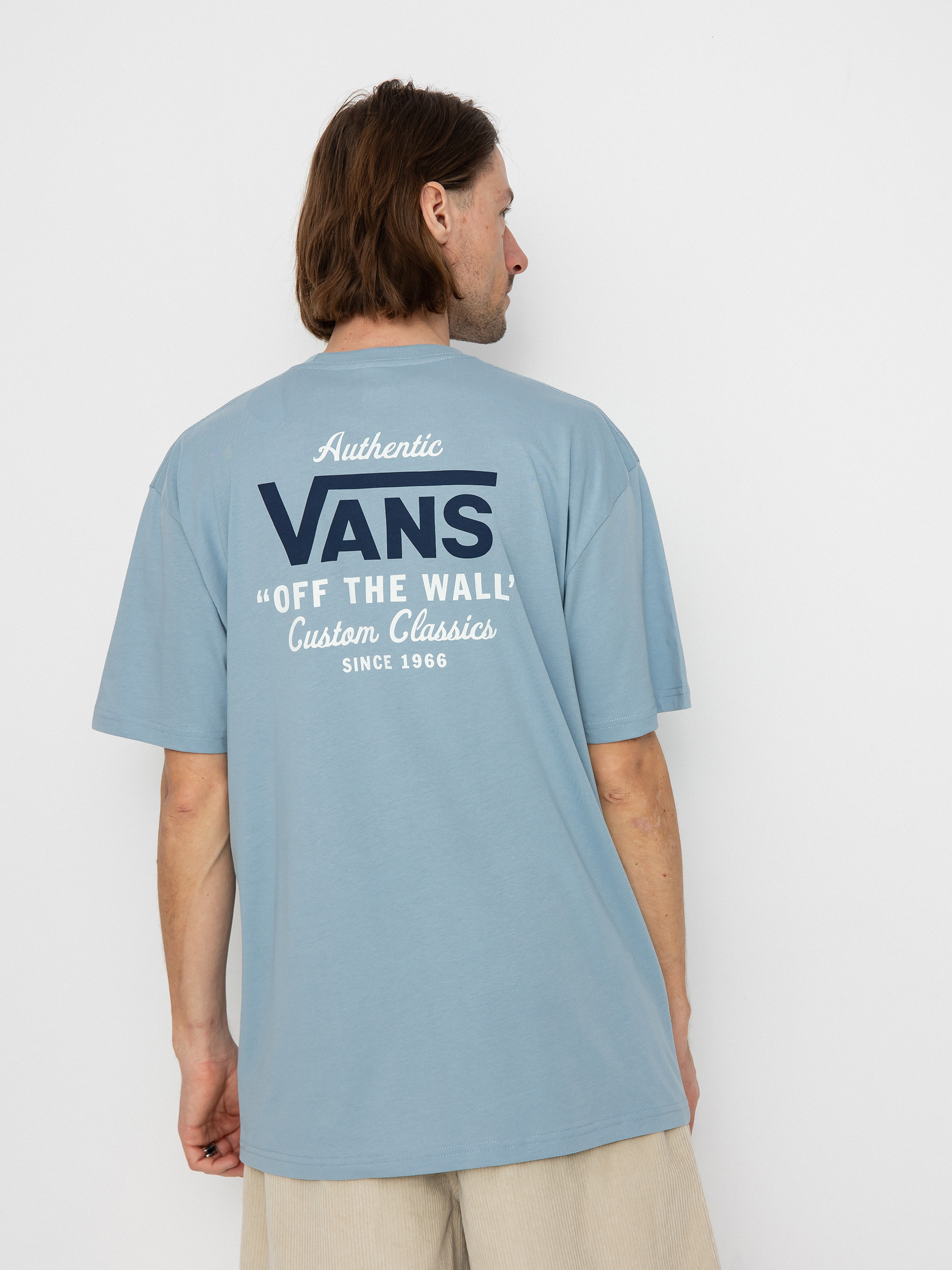 Риза Vans Holder St Classic (dusty blue/dress blues)