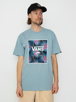 Риза Vans Classic Print Box (dusty blue/white)