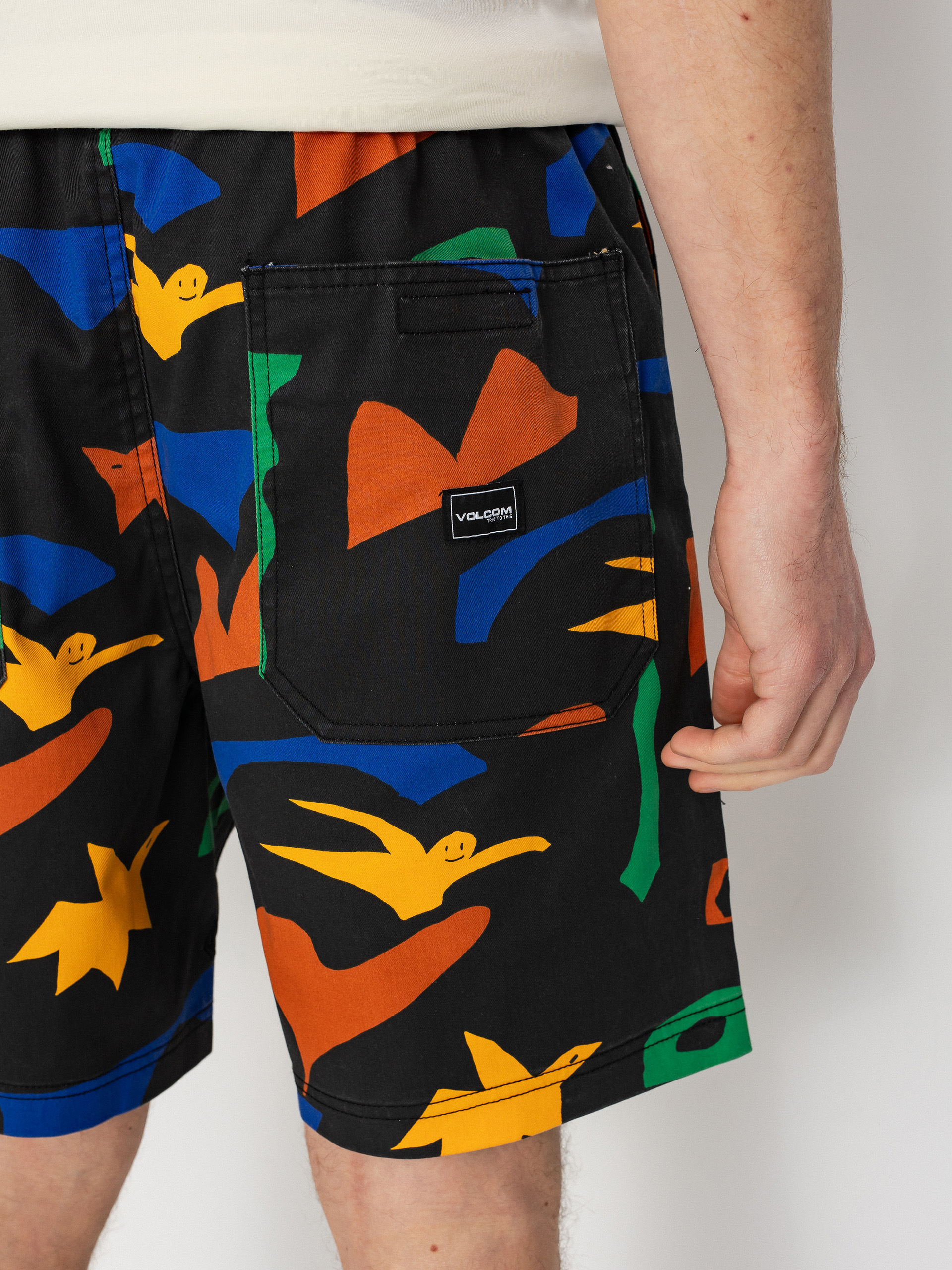 Къси панталони Volcom Fa Arthur Longo Ew 18 (black)