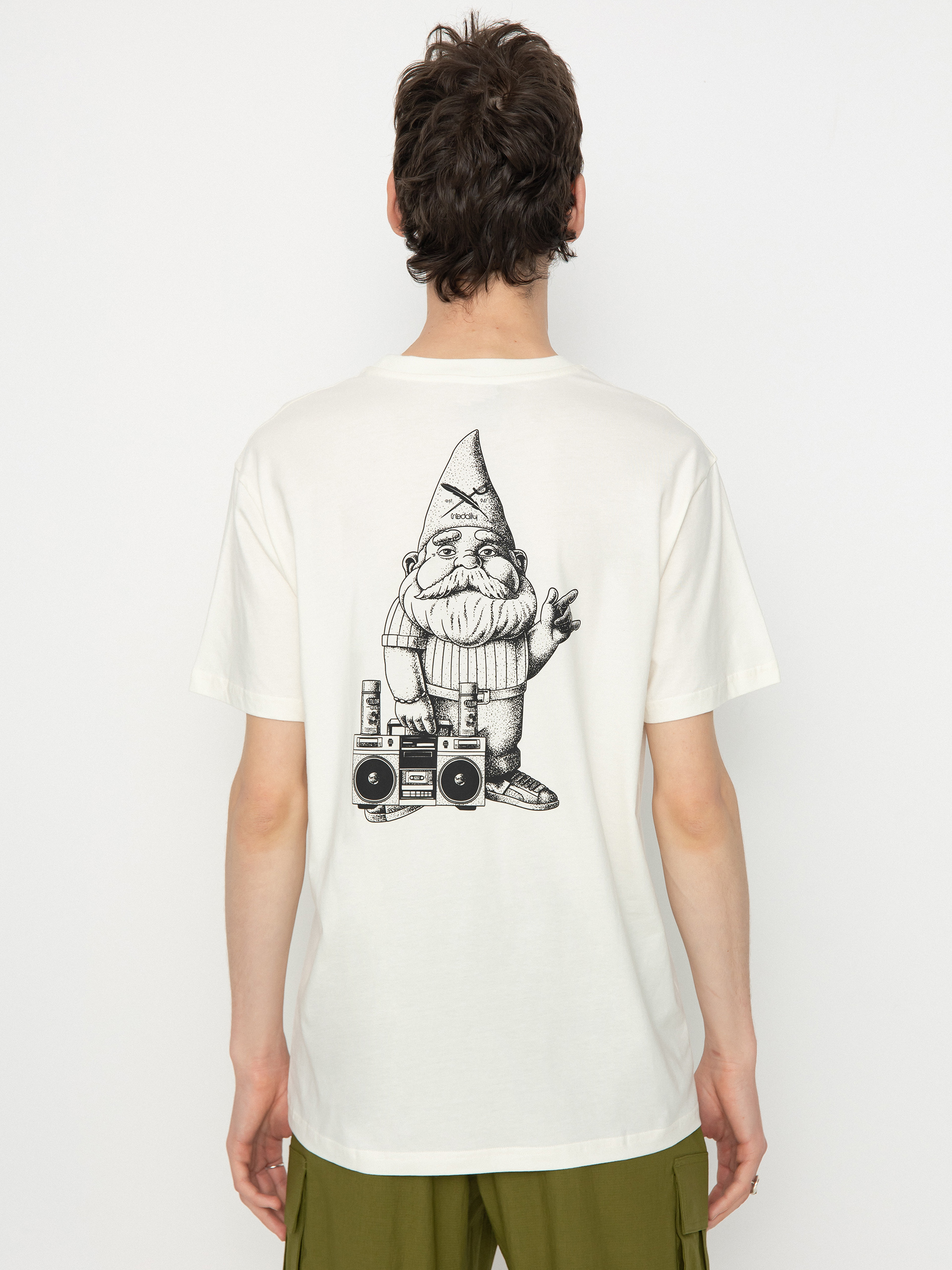 Тениска Iriedaily Garden Gnome (offwhite)