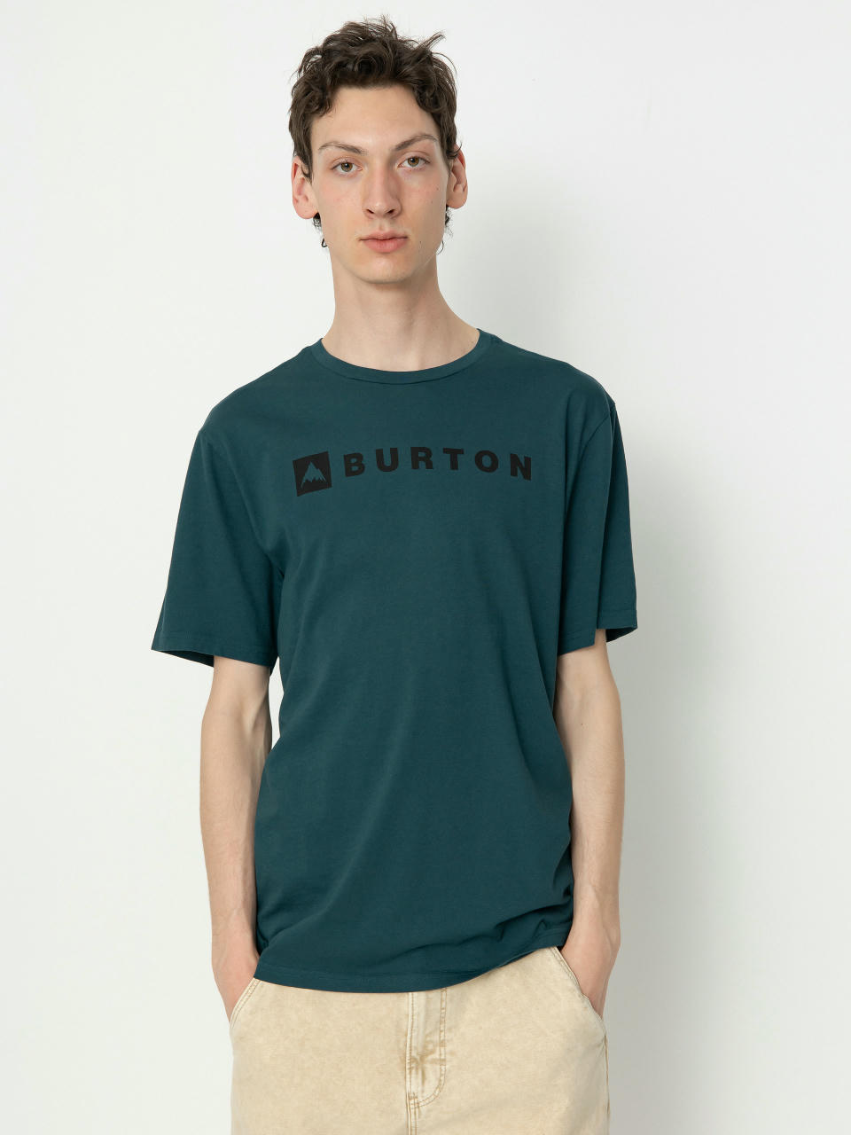 Тениска Burton Horizontal Mtn (deep emerald)