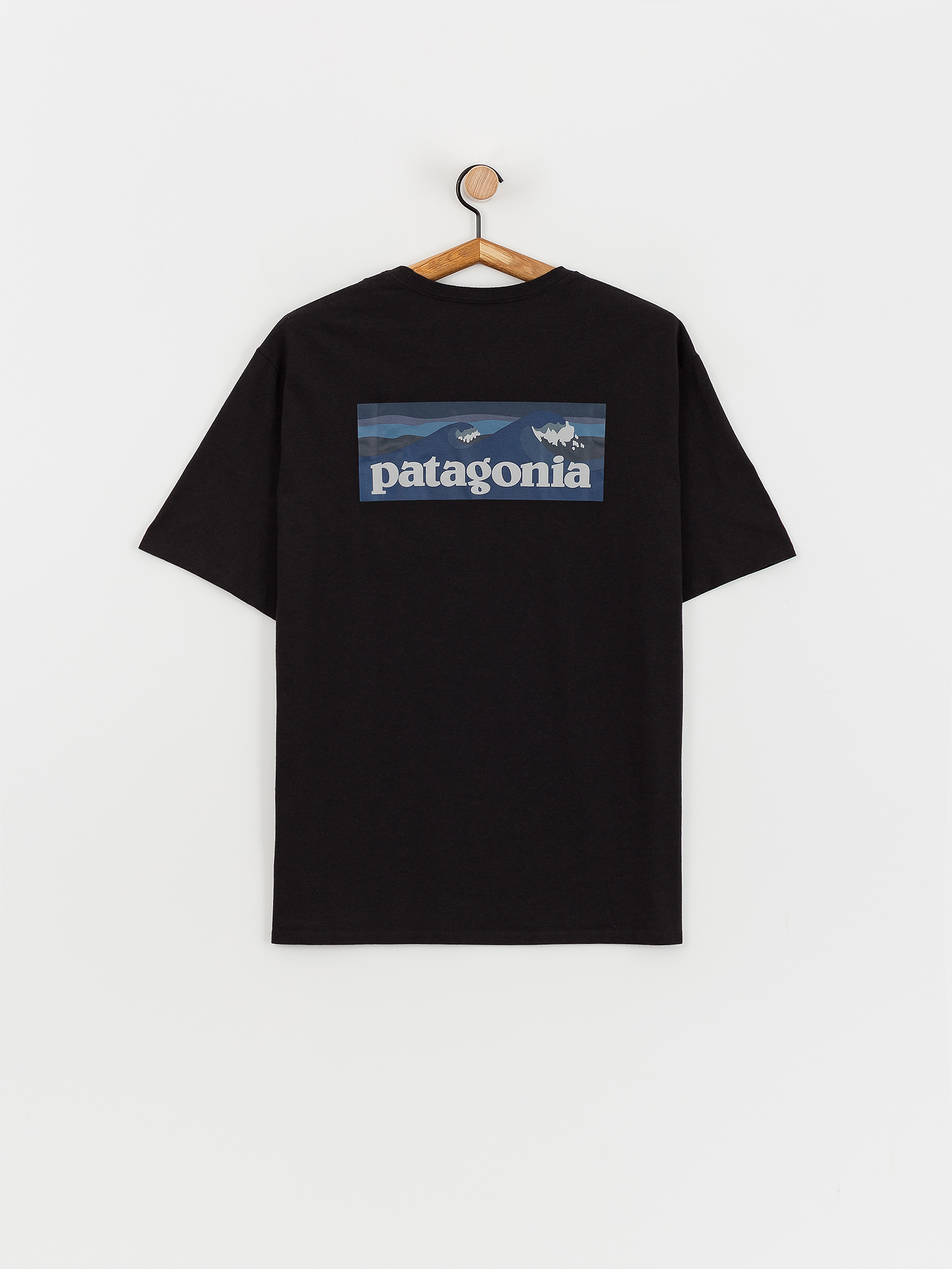 Тениска Patagonia Boardshort Logo Pocket Responsibili (ink black)