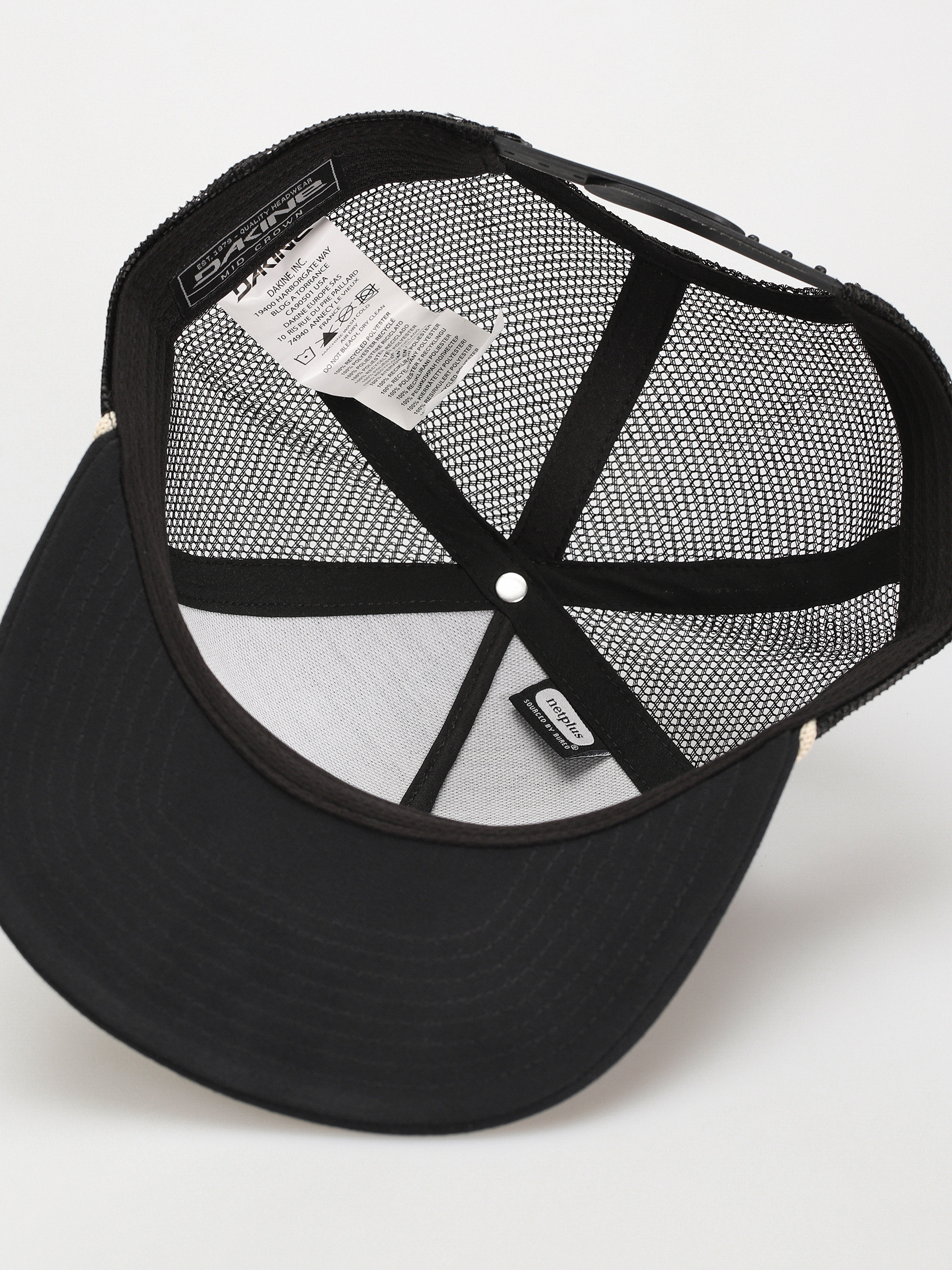 Шапка с козирка Dakine All Sports Trucker (black/turtledove)