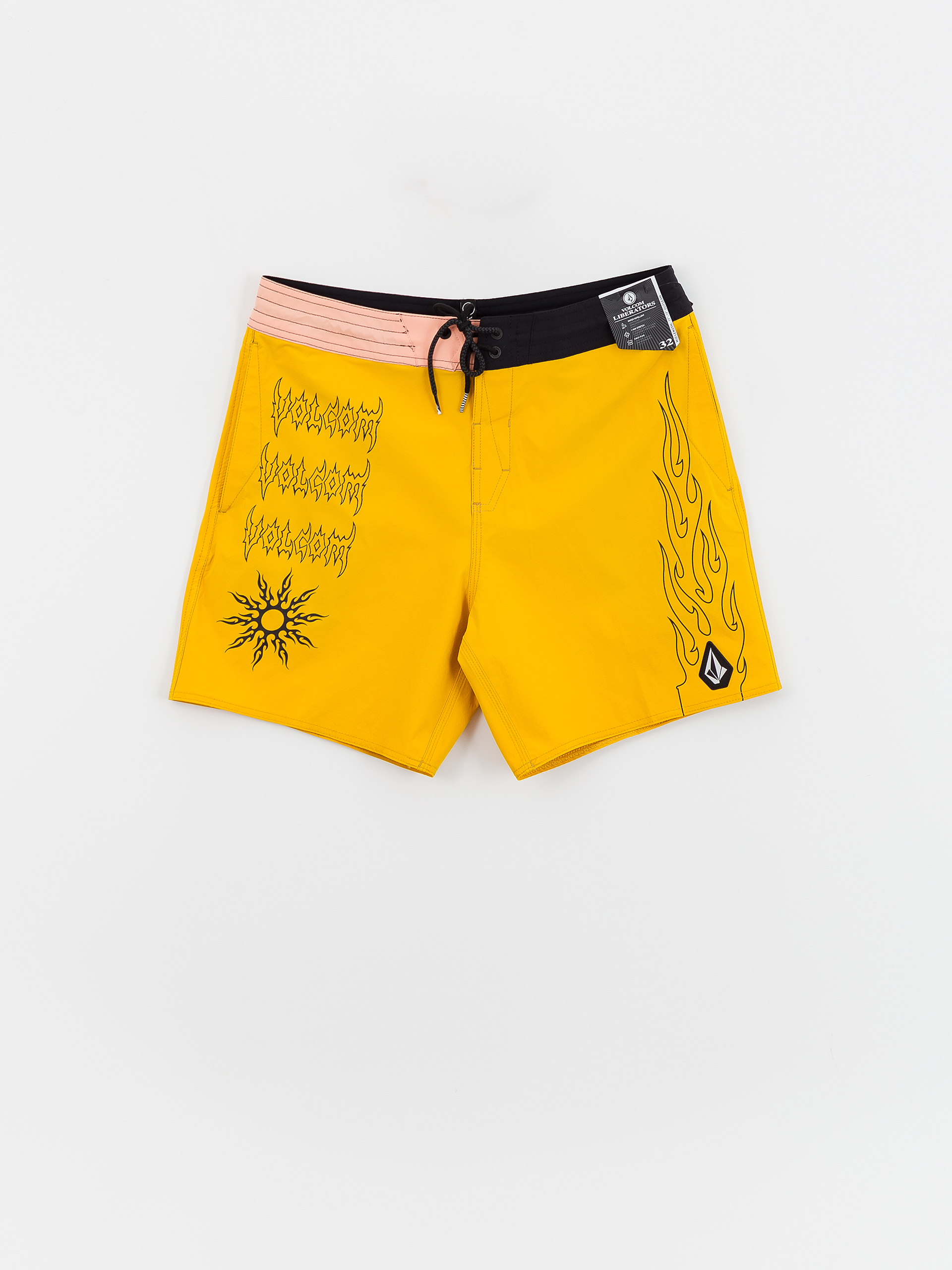 Плажни къси панталони Volcom About Time Liberators 17 (lemon)