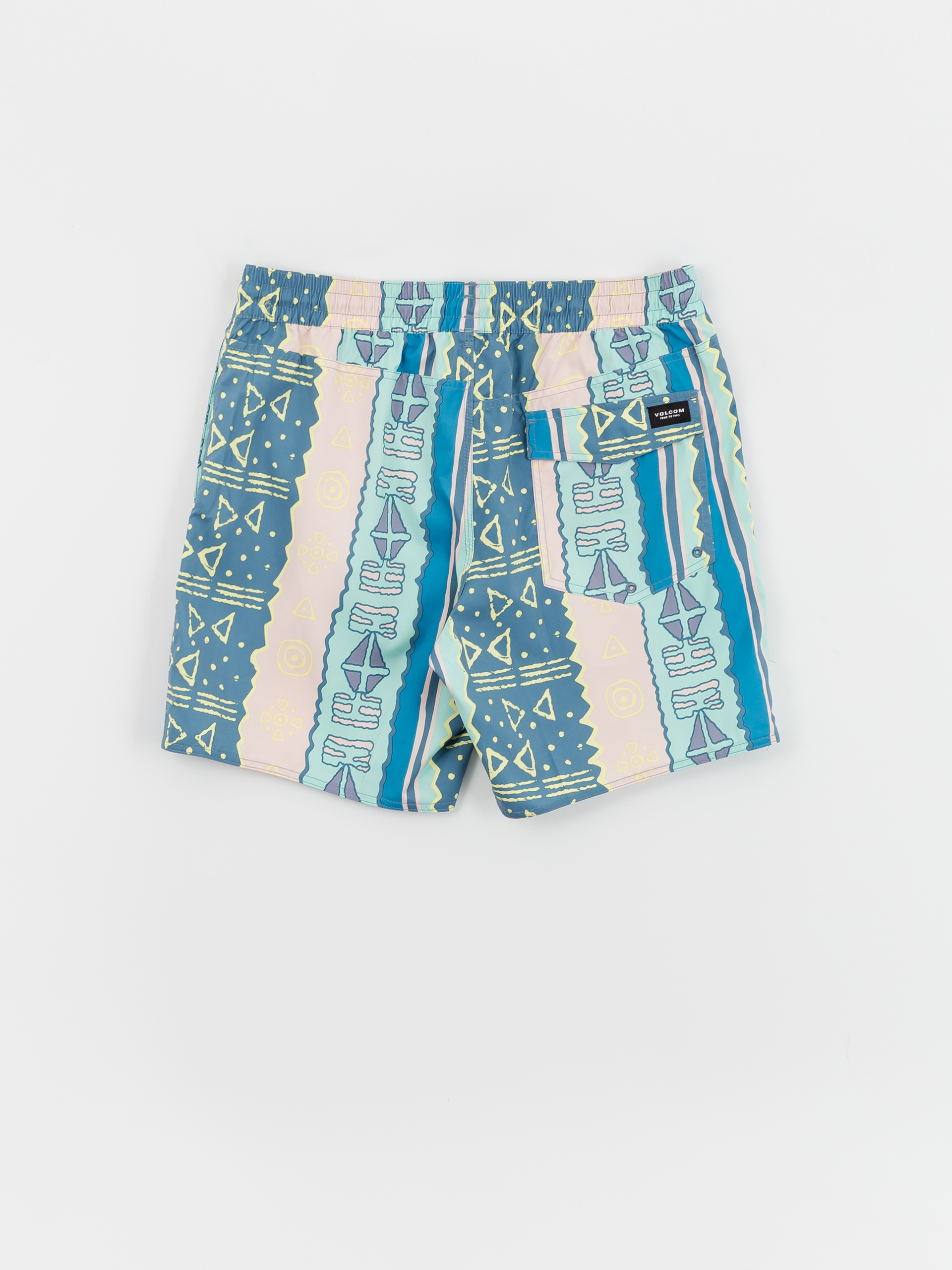 Къси панталони Volcom Lido Print 17 (crete blue)
