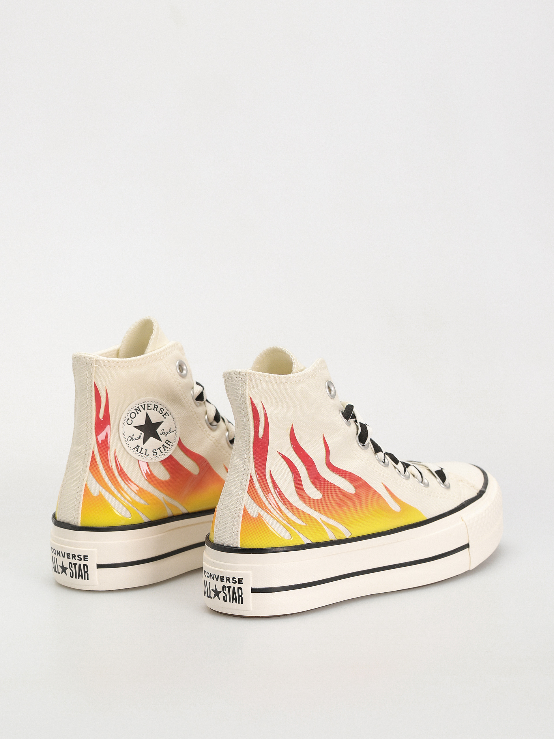 Кецове Converse Chuck Taylor All Star Lift Hi Wmn (flames/off white)