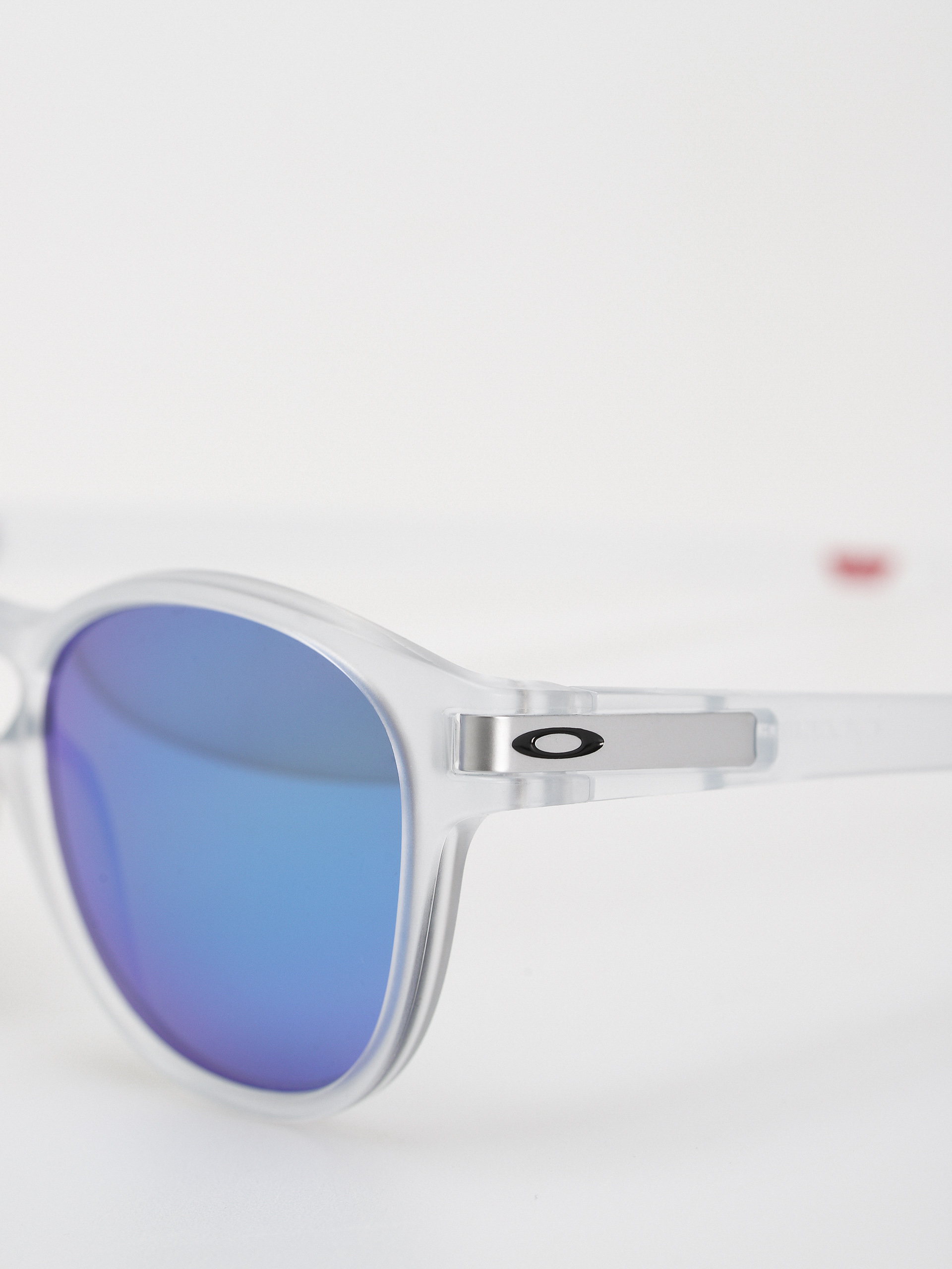 Слънчеви очила Oakley Latch (matte clear/prizm sapphire polarized)