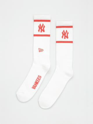 Чорапи New Era MLB Crew New York Yankees (white/red)