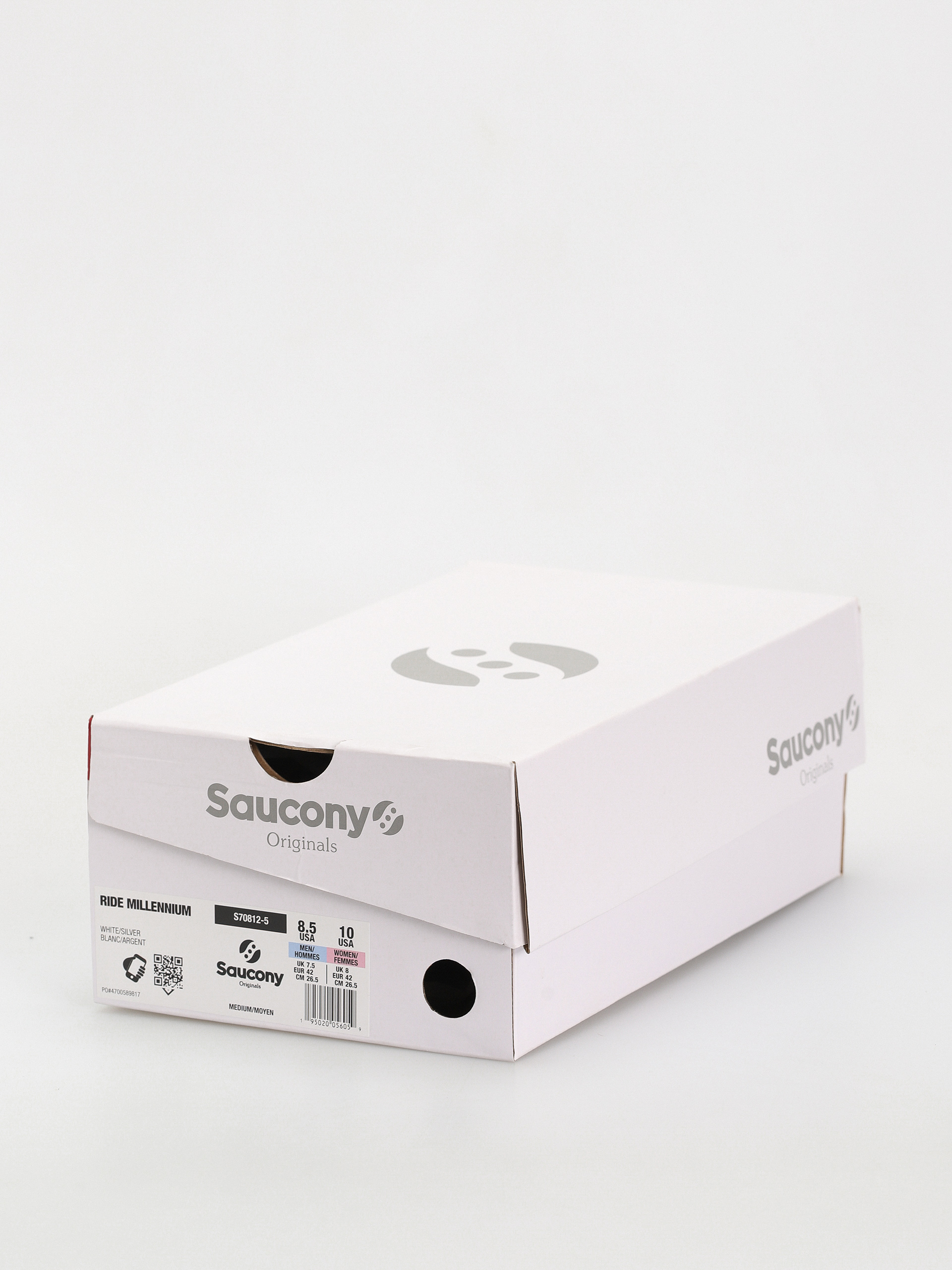 Обувки Saucony Grid Ride Millennium (white/silver)