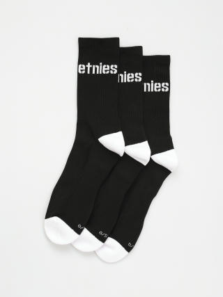 Чорапи Etnies Stencil Icon  Sock 3 Pck (black)