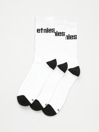 Чорапи Etnies Stencil Icon  Sock 3 Pck (white)