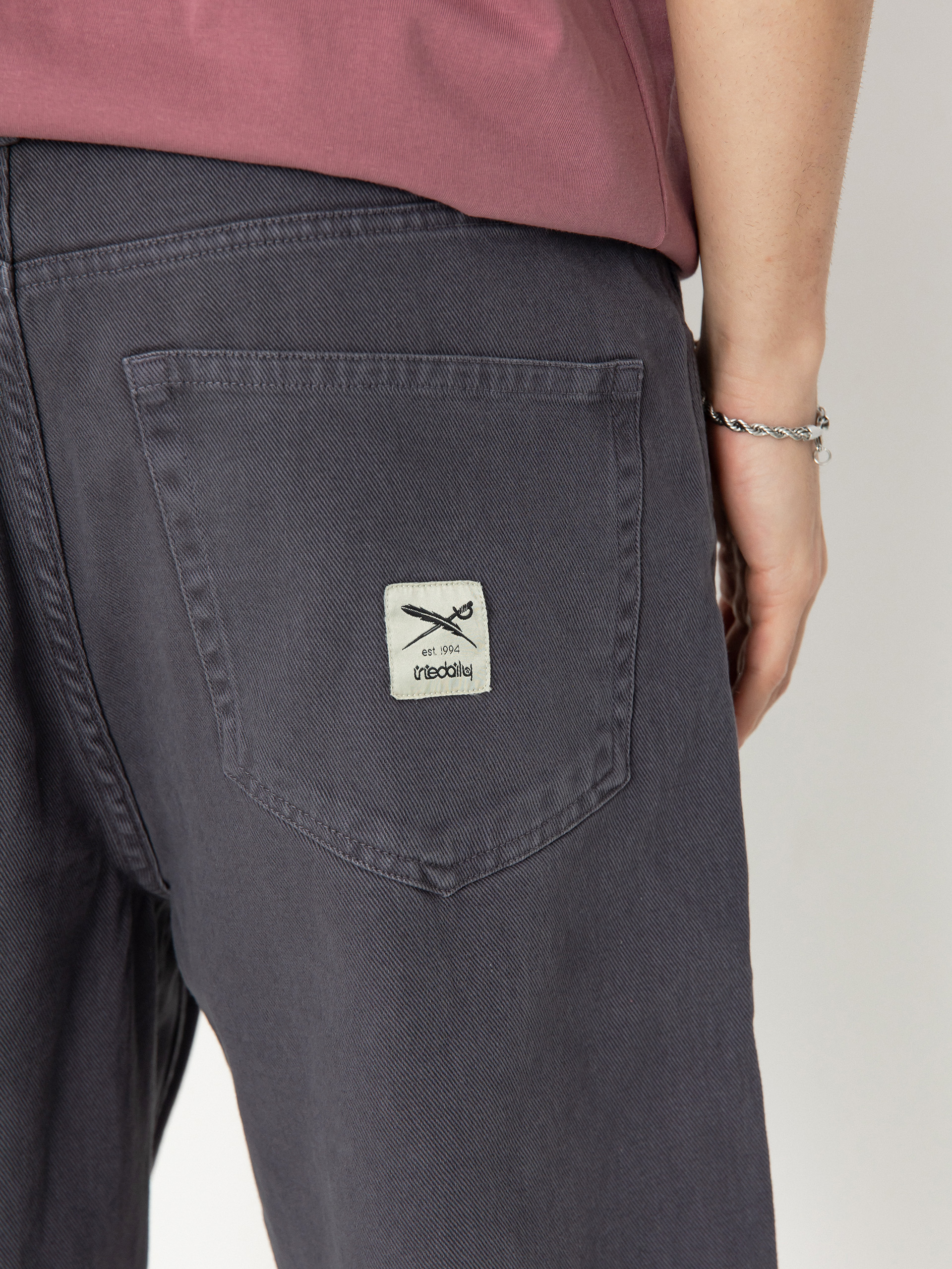 Къси панталони Iriedaily Nanolo (dark steel)