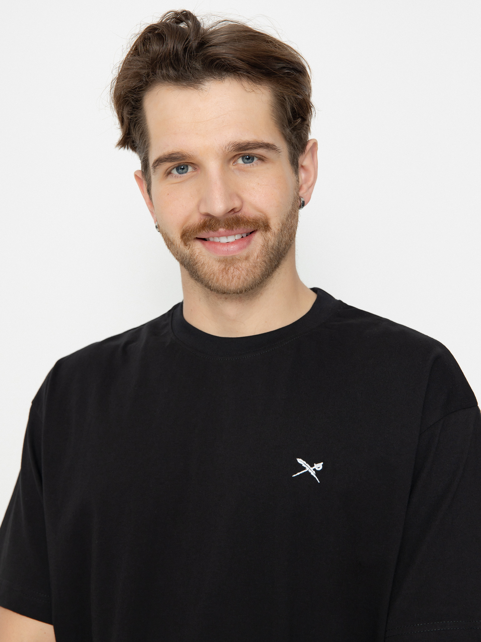 Тениска Iriedaily Mini Flag Relaxed (black)