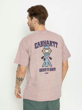 Тениска Carhartt WIP Duckin (glassy pink)