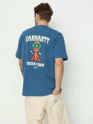 Тениска Carhartt WIP Duckin (acapulco)