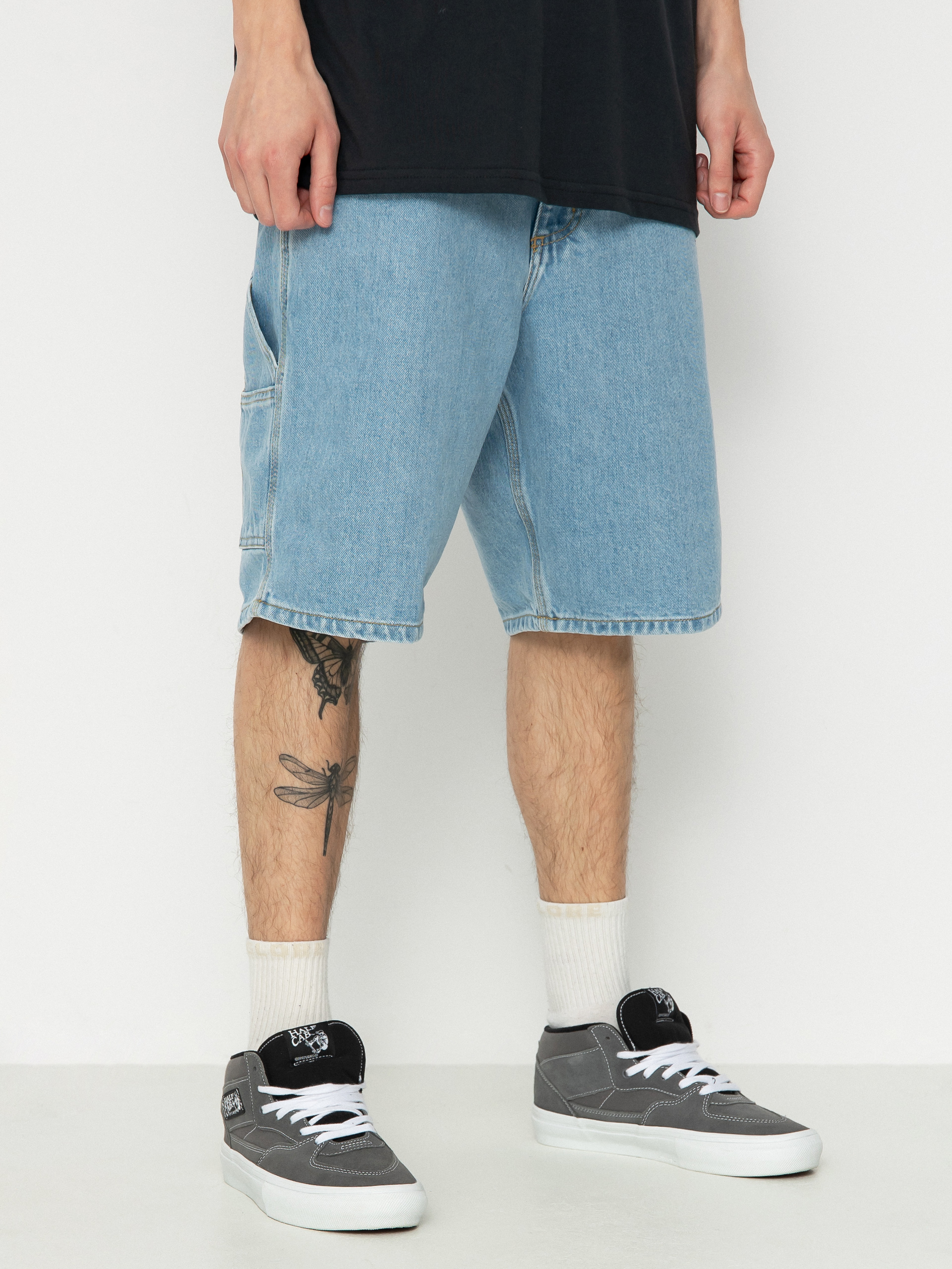 Къси панталони Carhartt WIP Single Knee (blue)