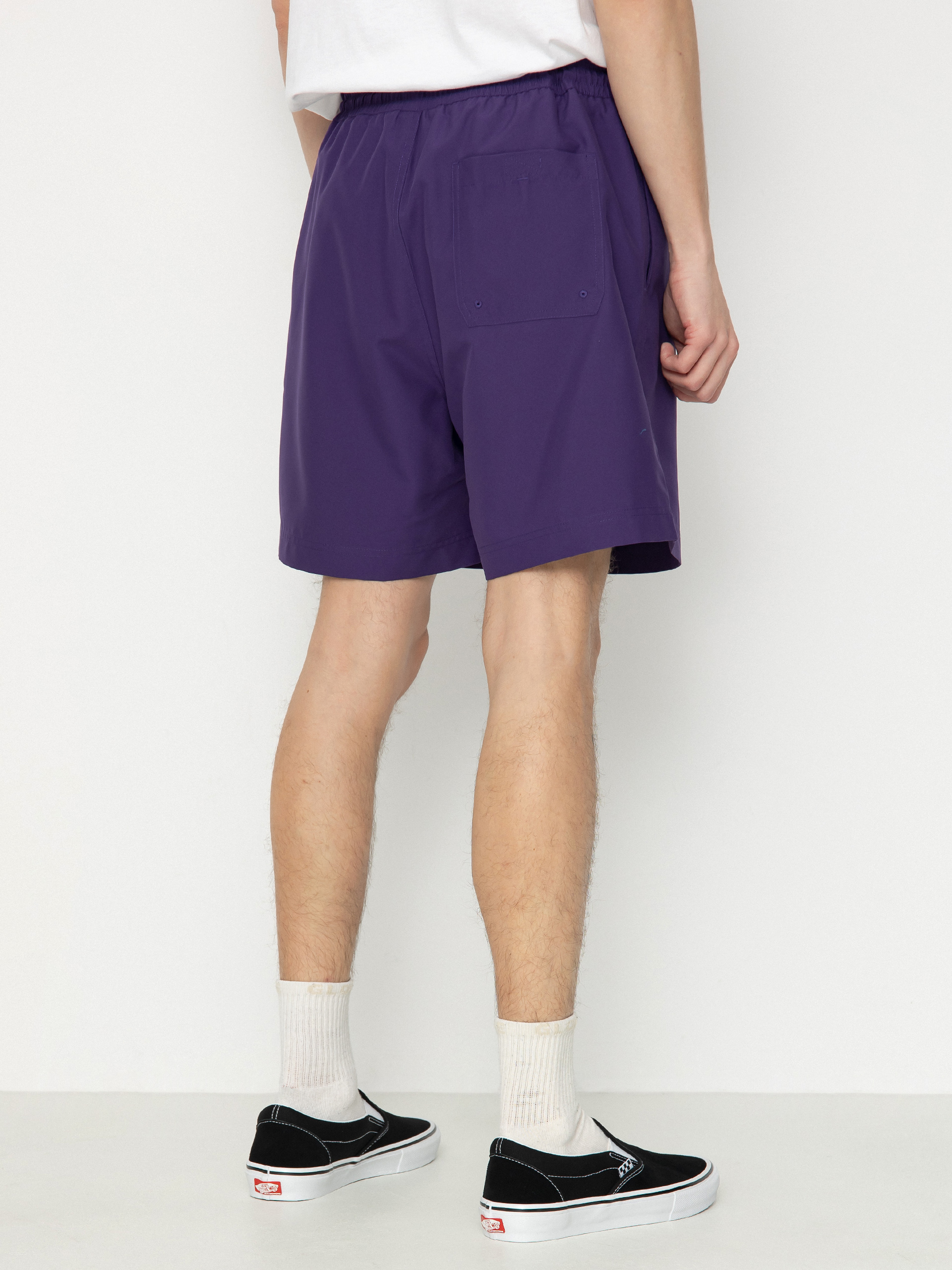 Къси панталони Carhartt WIP Chase Swim (tyrian/gold)