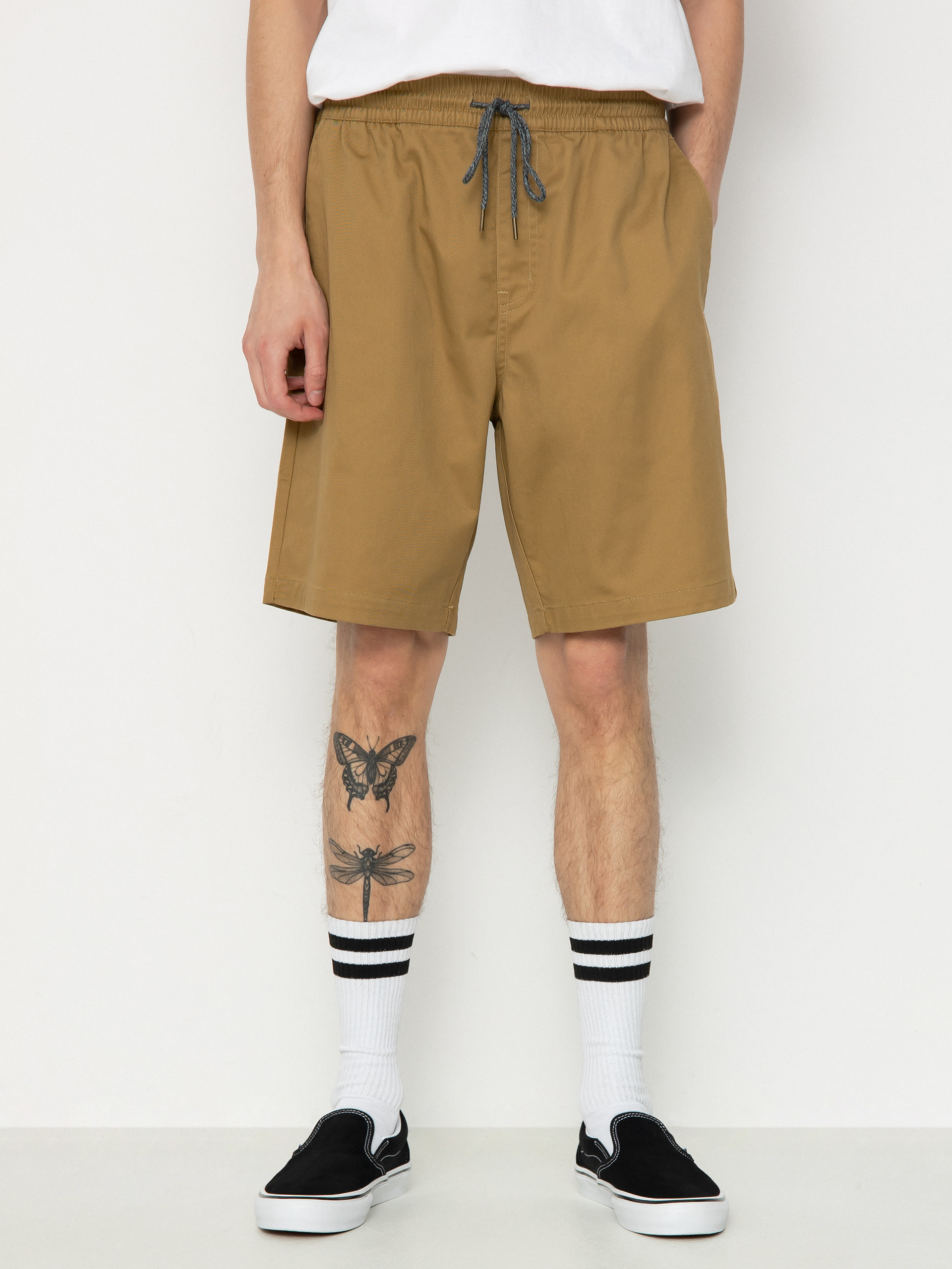 Volcom Къси панталони Frickin Ew 19 (dark khaki)