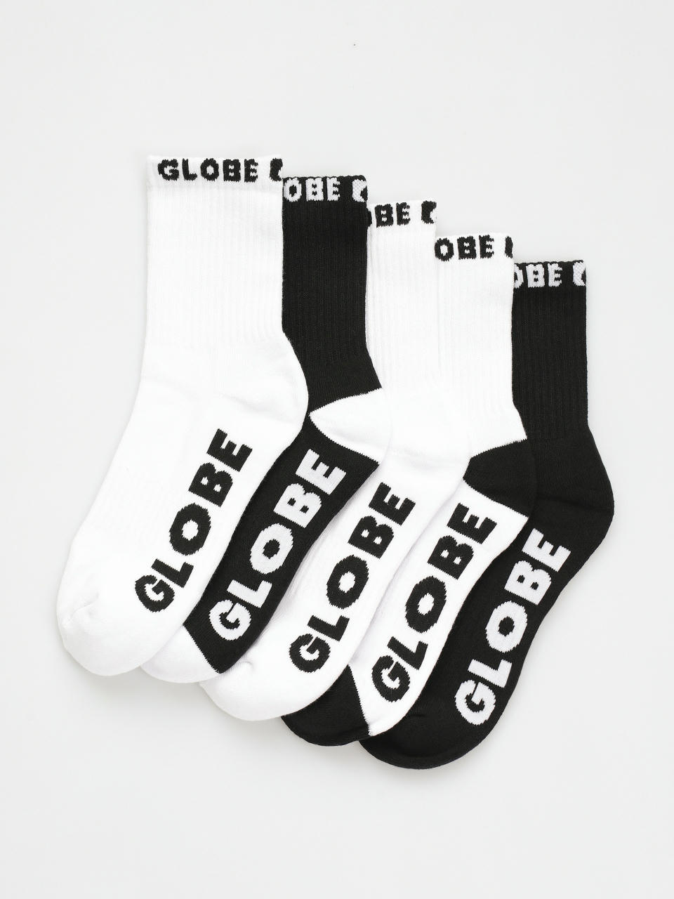 Чорапи Globe Globe Kids Quater 5 Pack JR (black/white)