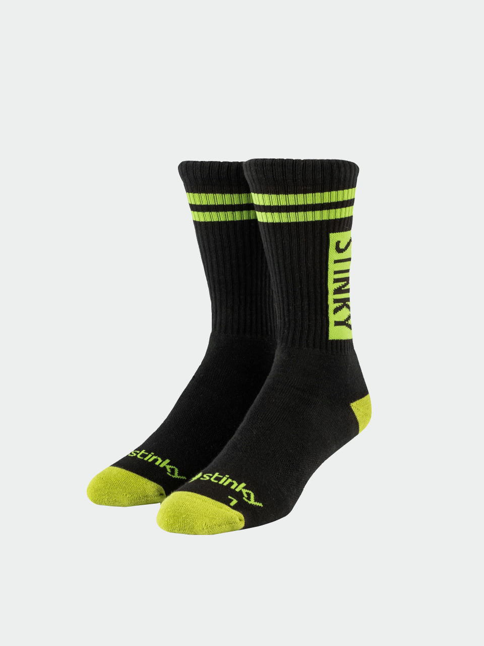 Чорапи Stinky Socks Stamp (black/green)