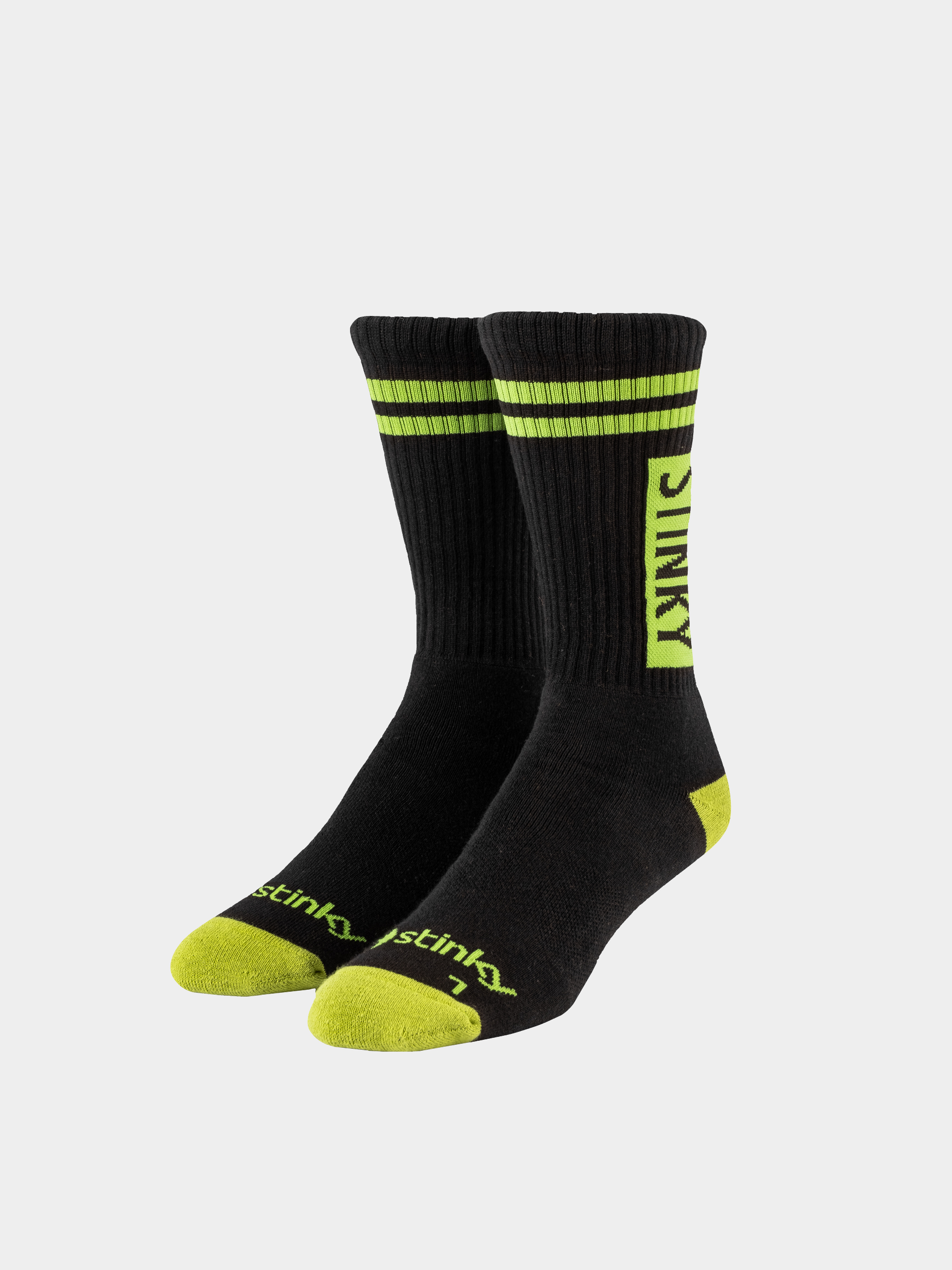 Чорапи Stinky Socks Stamp (black/green)