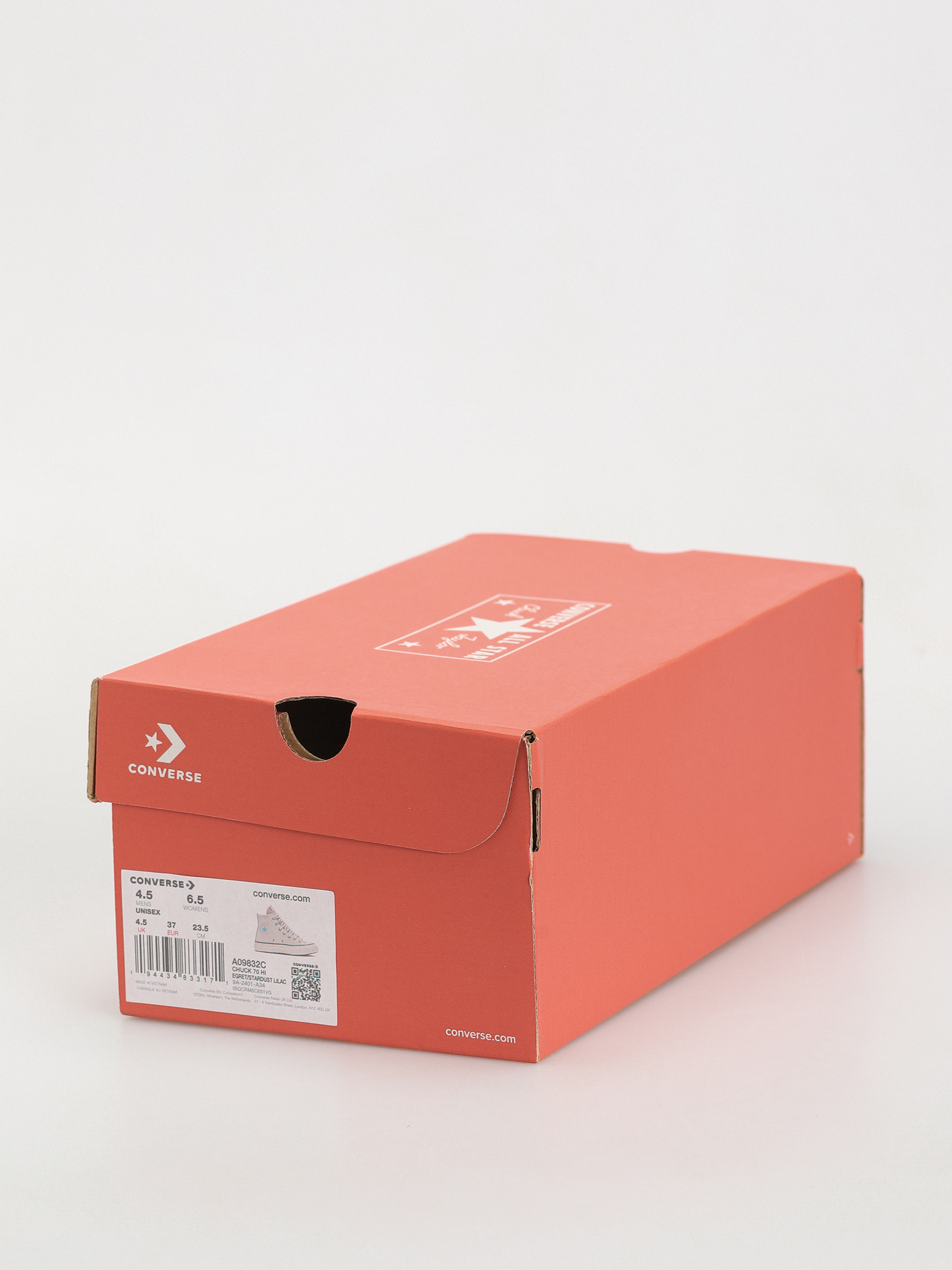 Кецове Converse Chuck 70 Hi (stardust lilac/off white)