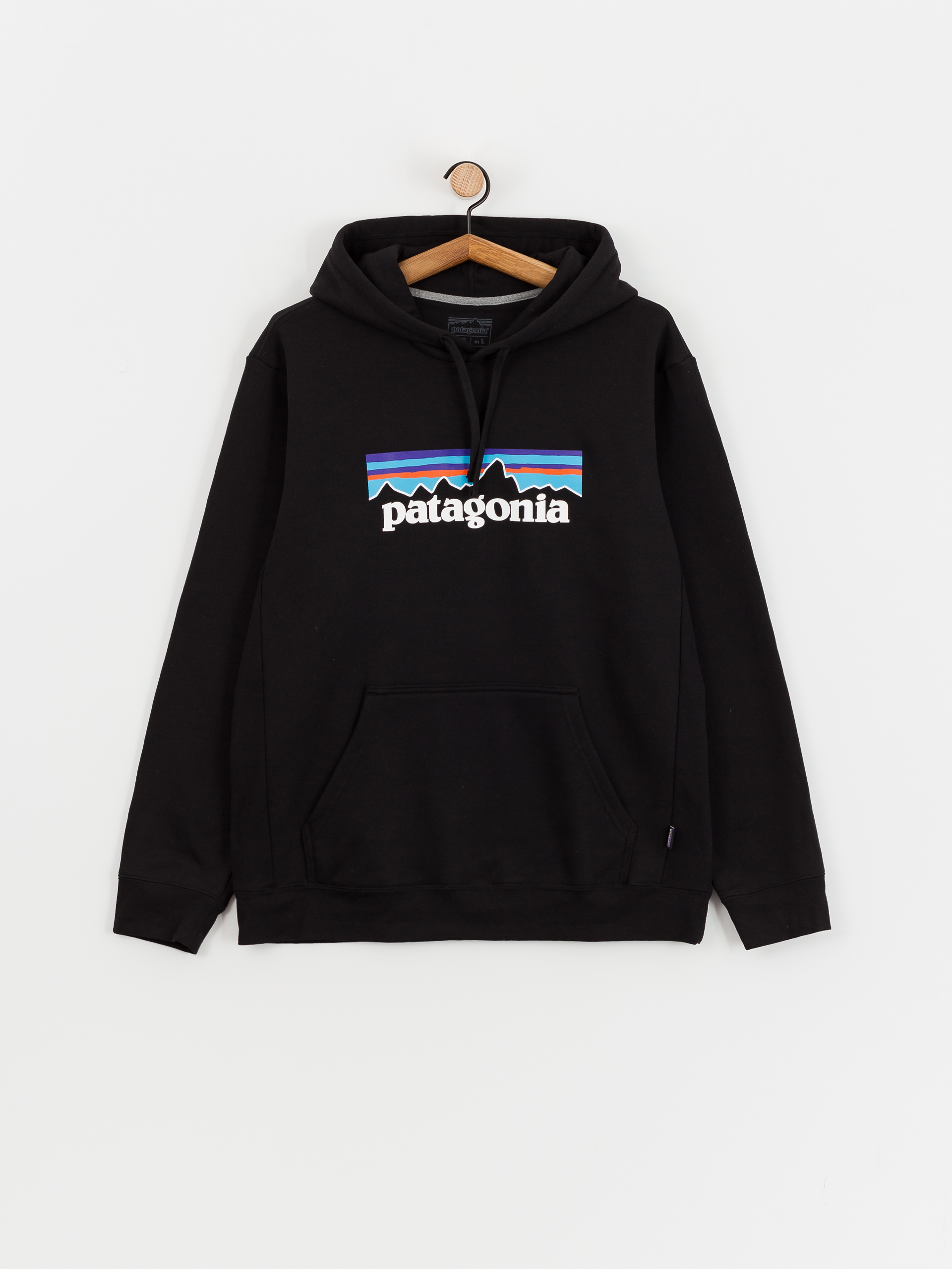 Суитшърт с качулка Patagonia P-6 Logo Uprisal HD (black)