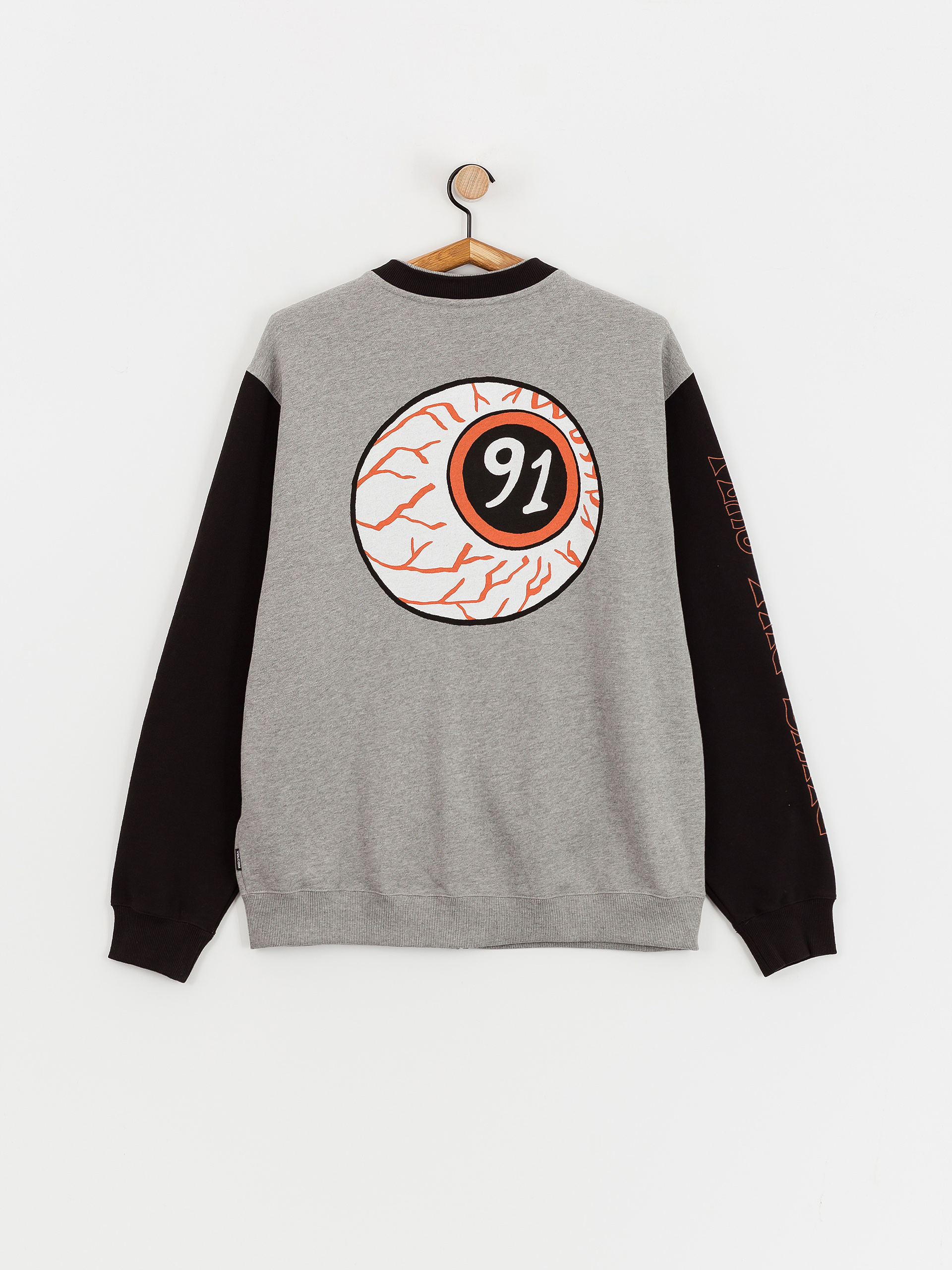 Суитшърт Volcom Fa Nando Von Arb Zip (heather grey)